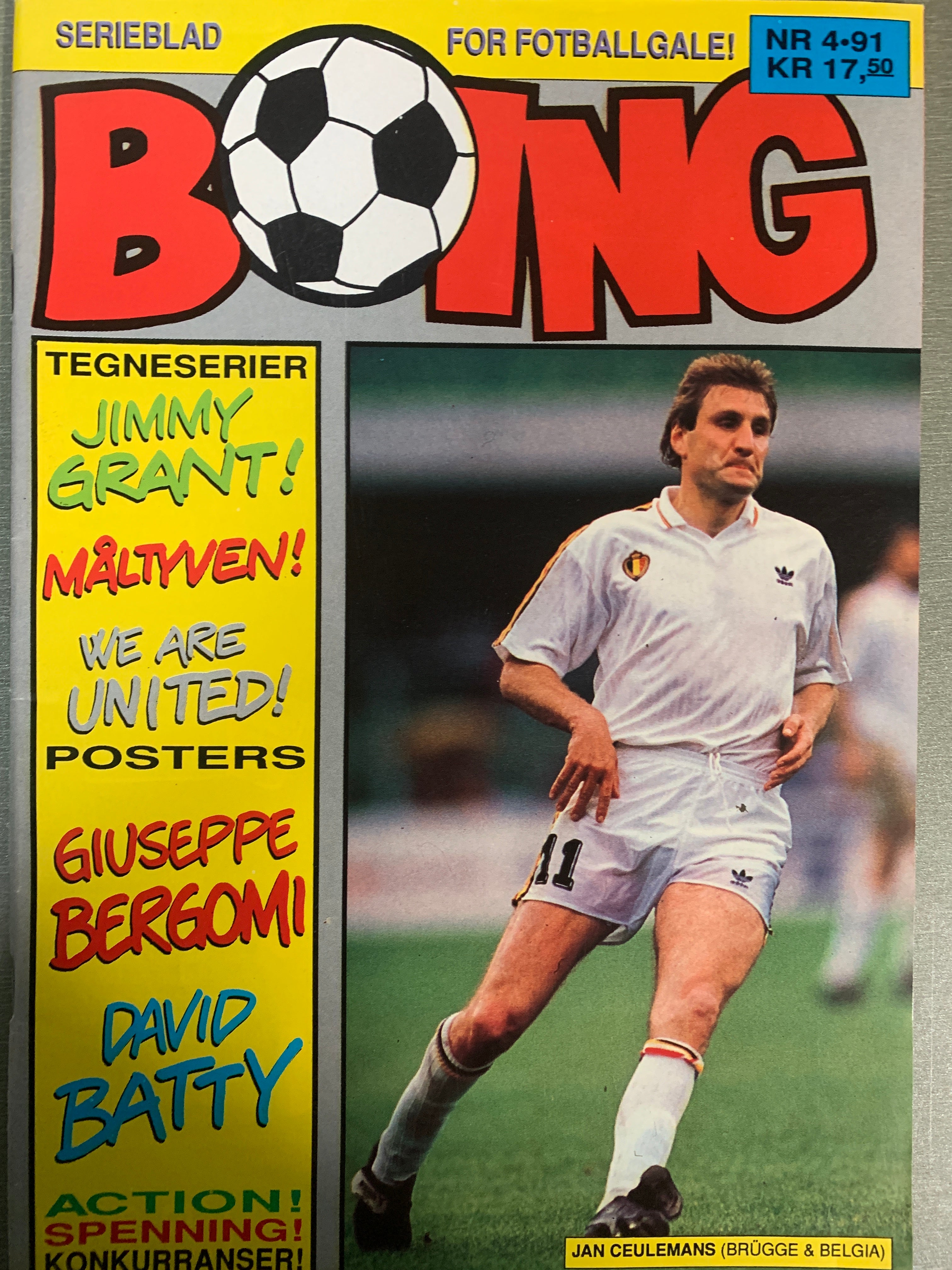 Boing. 1991/04. Tegneserieblad