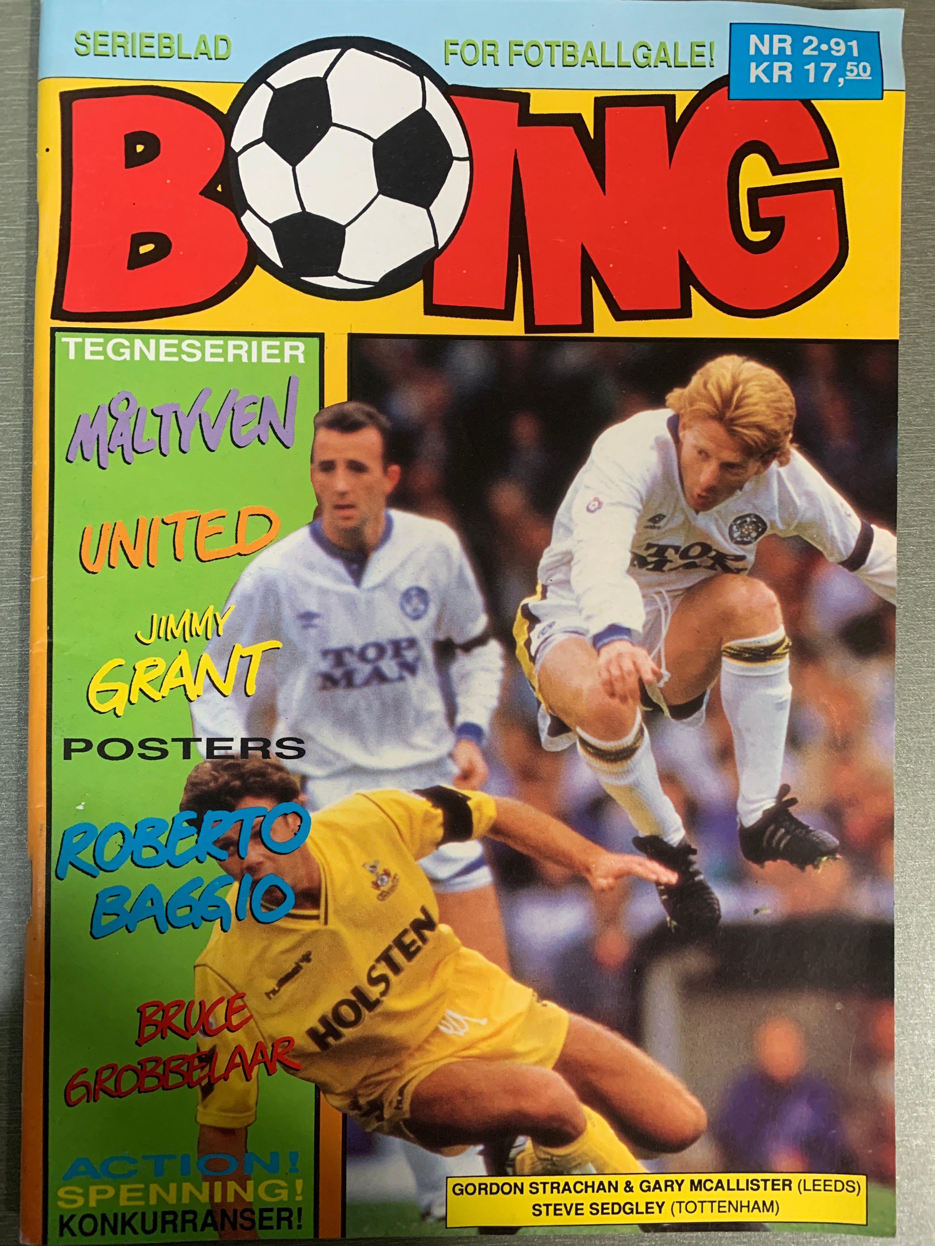 Boing. 1991/02. Tegneserieblad