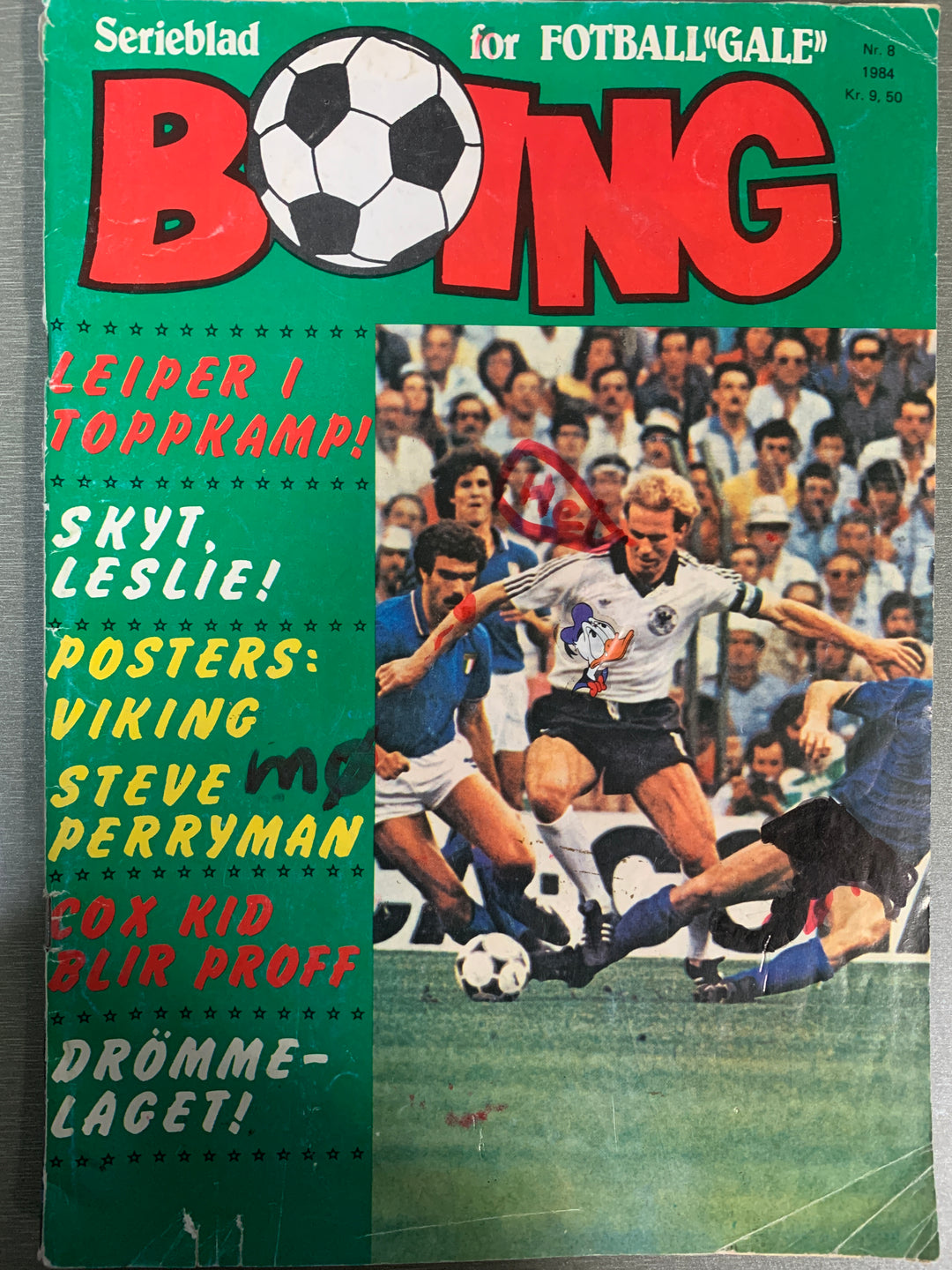 Boing. 1984/08. Tegneserieblad