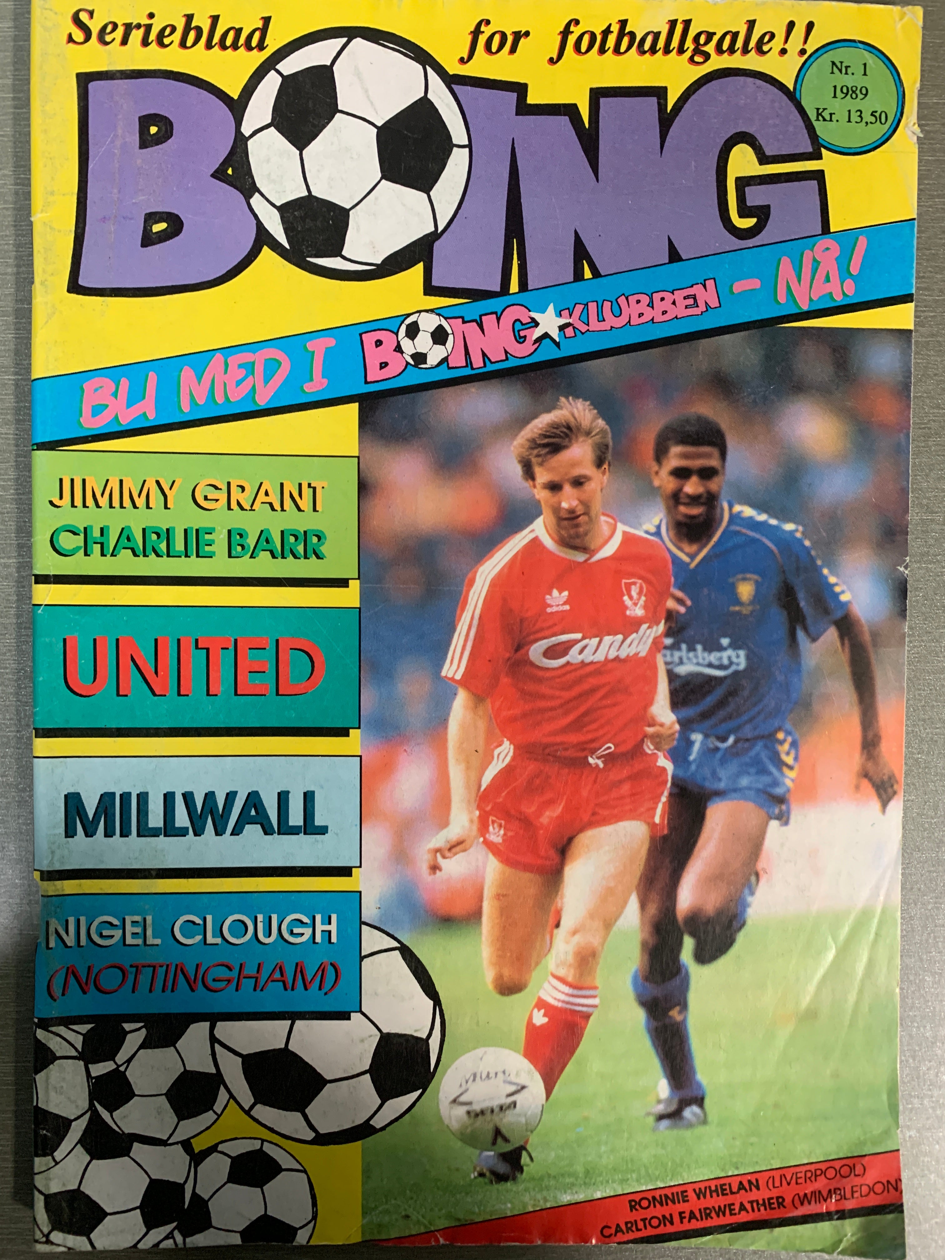 Boing. 1989/01. Tegneserieblad