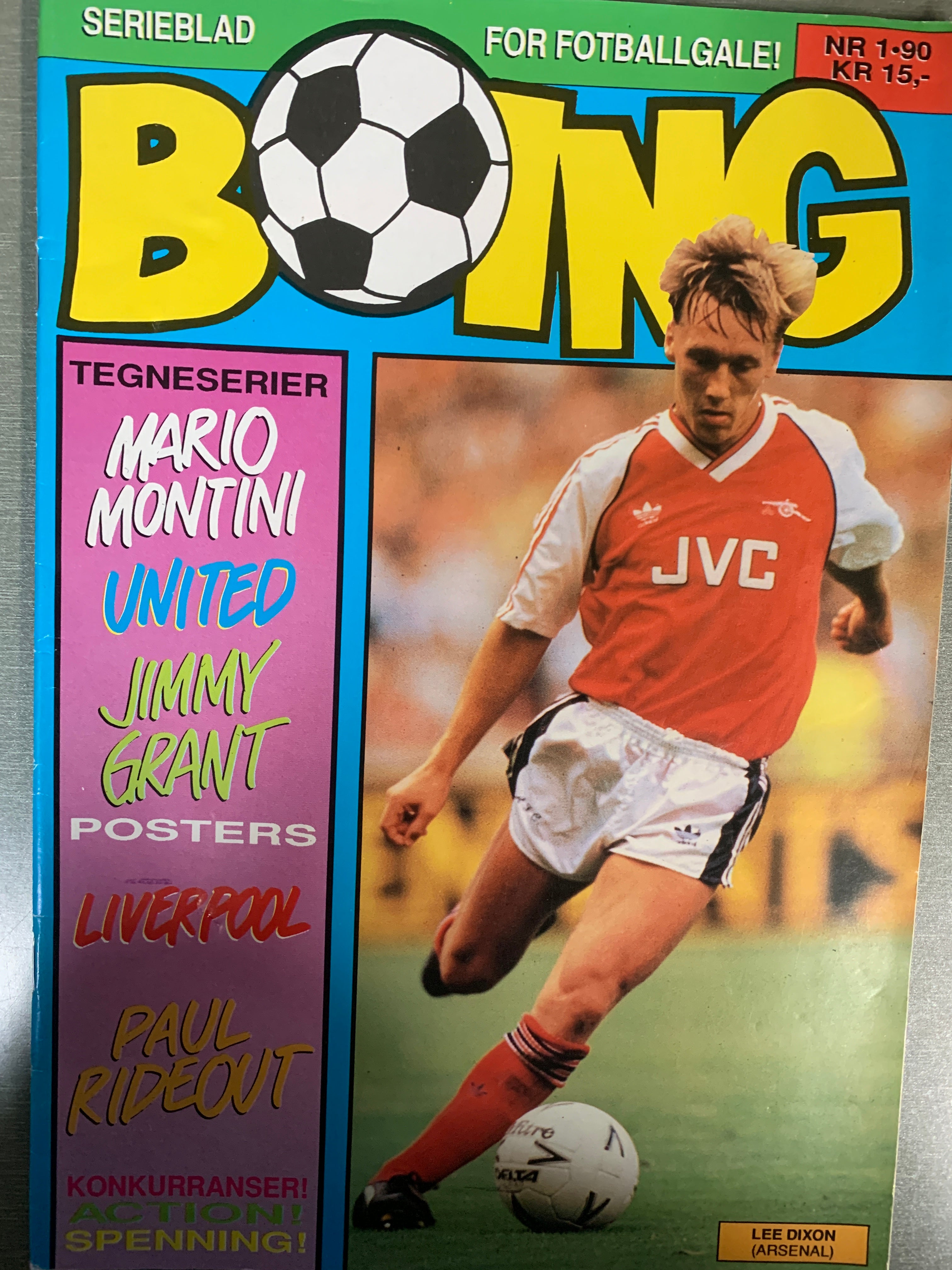 Boing. 1990/01. Tegneserieblad