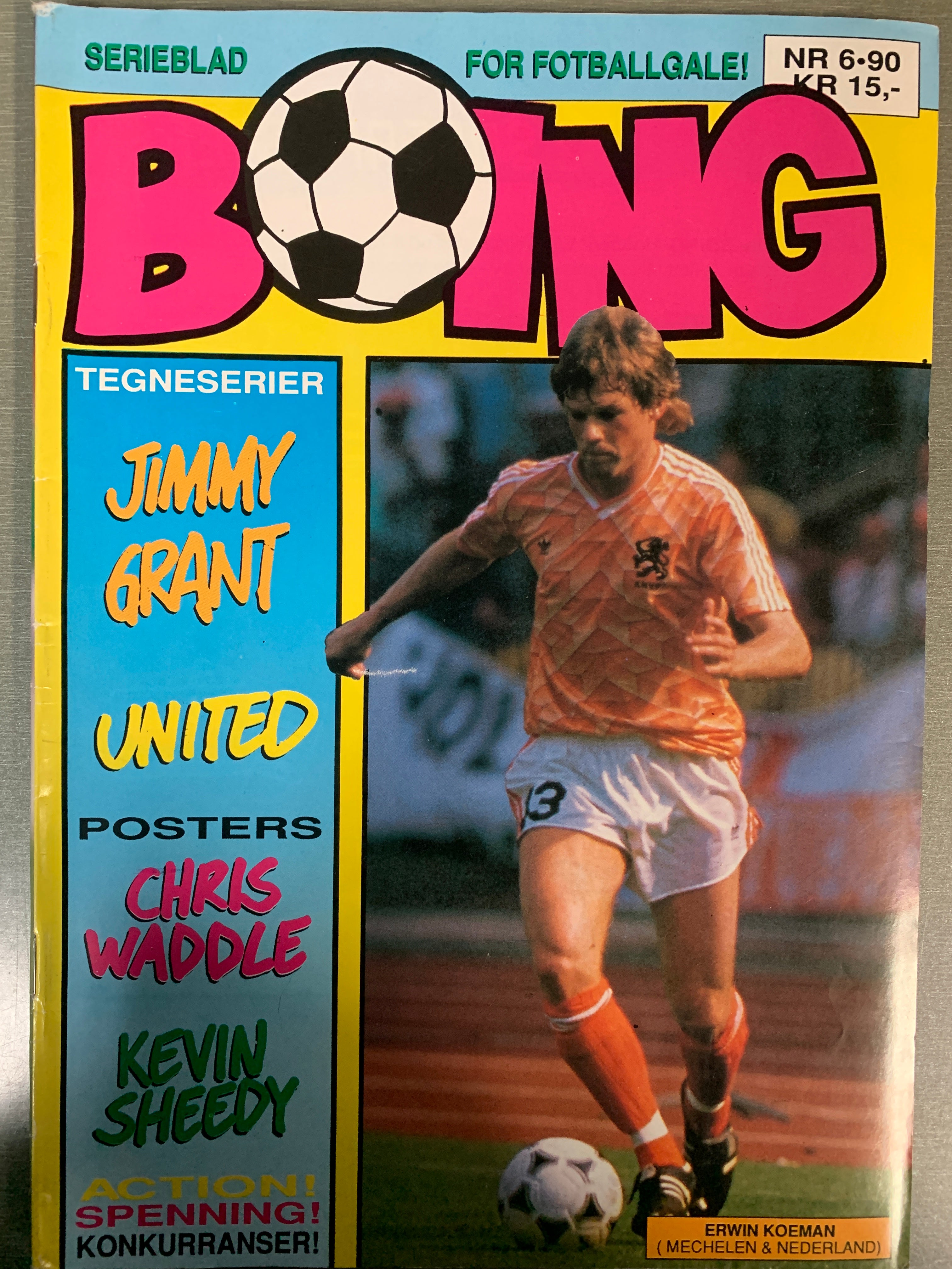 Boing. 1990/06. Tegneserieblad