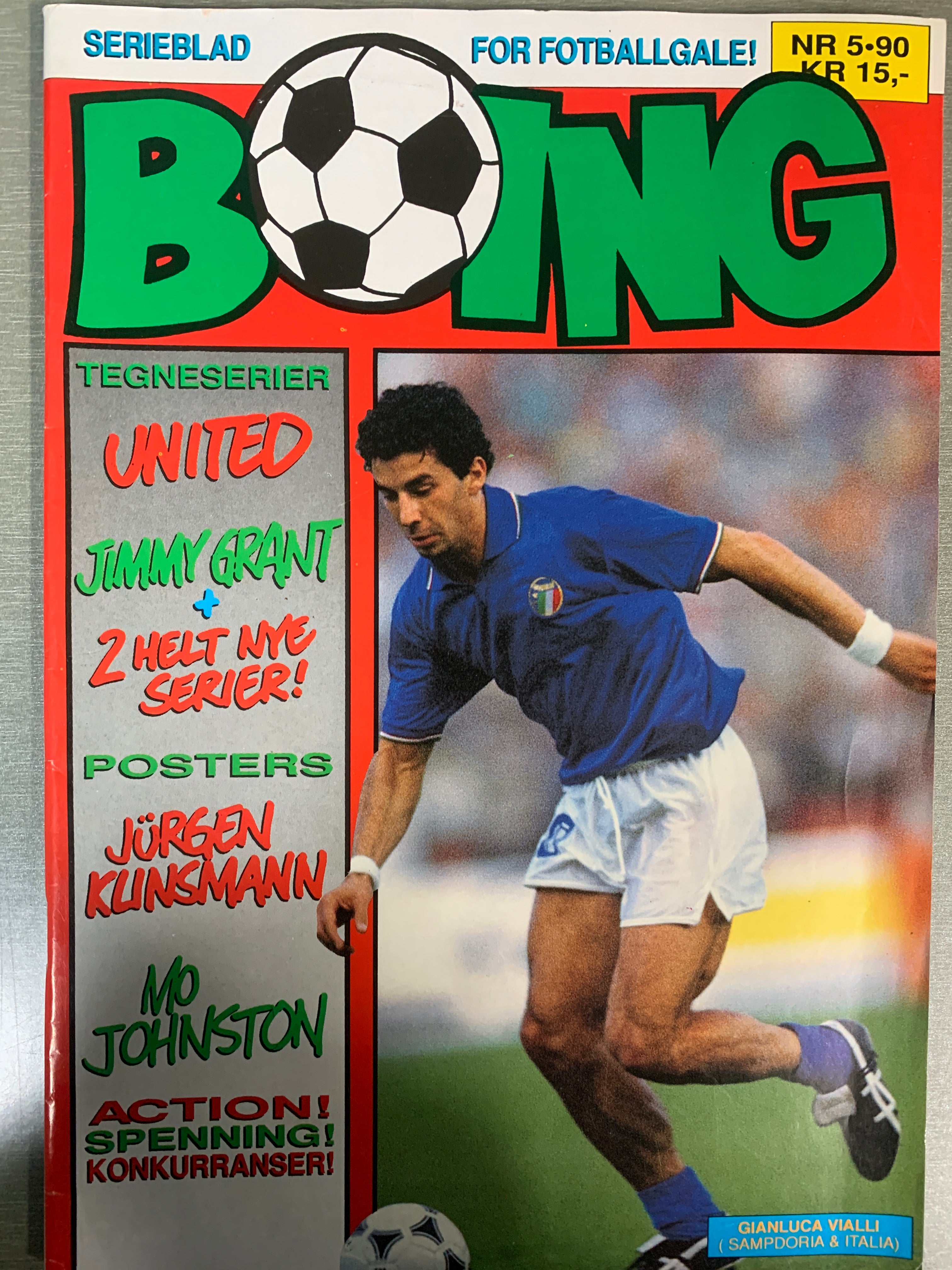 Boing. 1990/05. Tegneserieblad