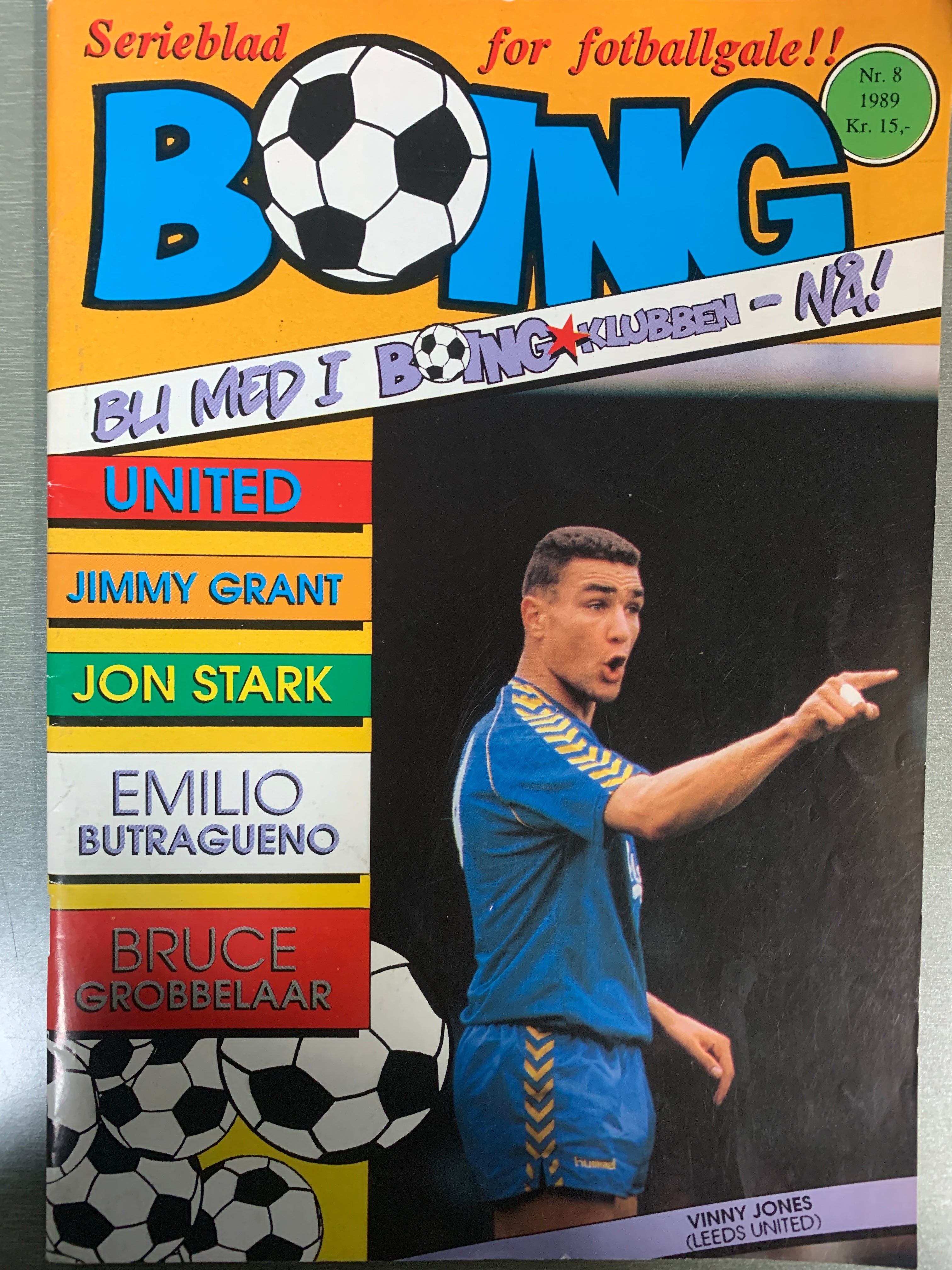 Boing. 1989/08. Tegneserieblad