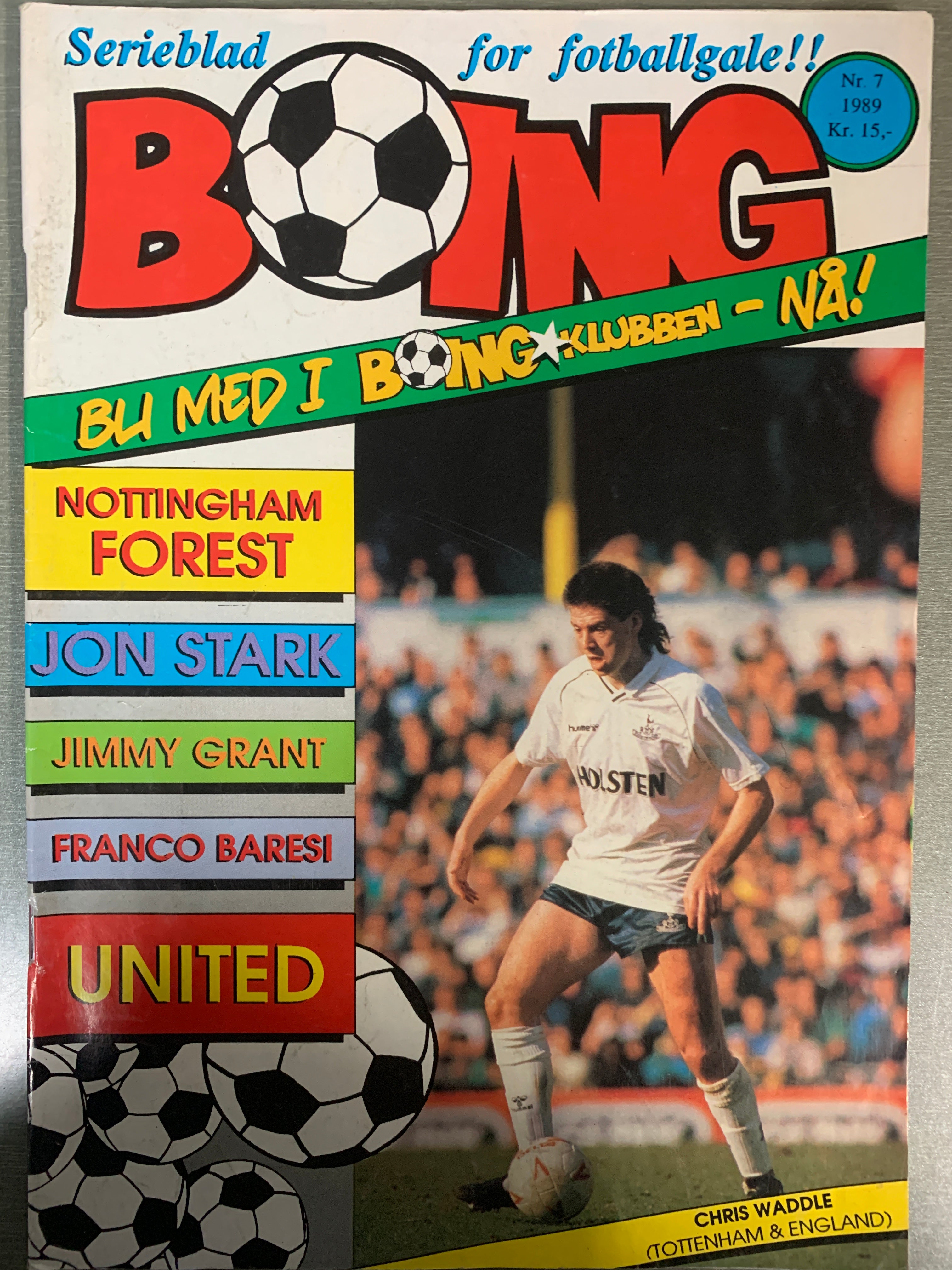 Boing. 1989/07. Tegneserieblad