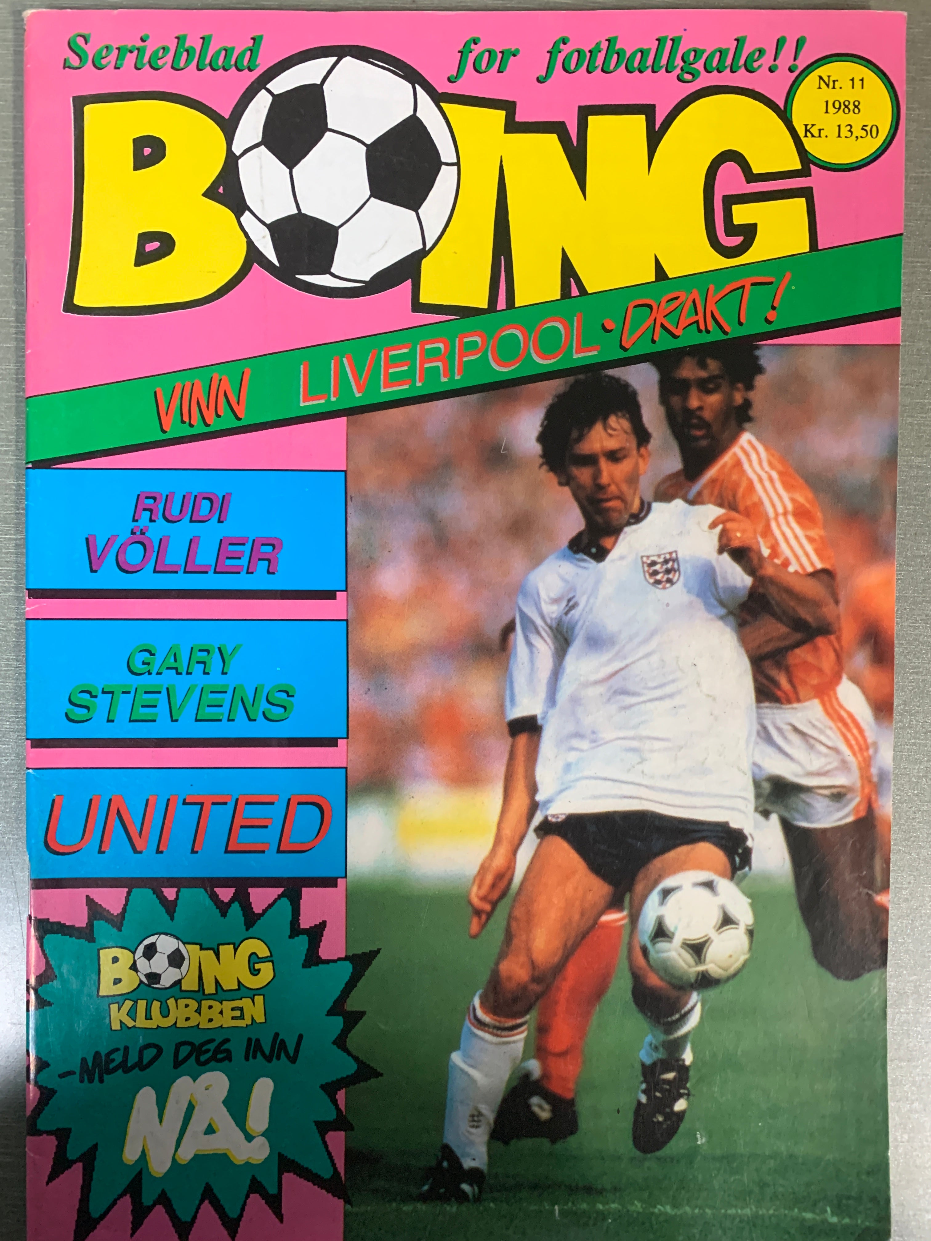 Boing. 1988/11. Tegneserieblad