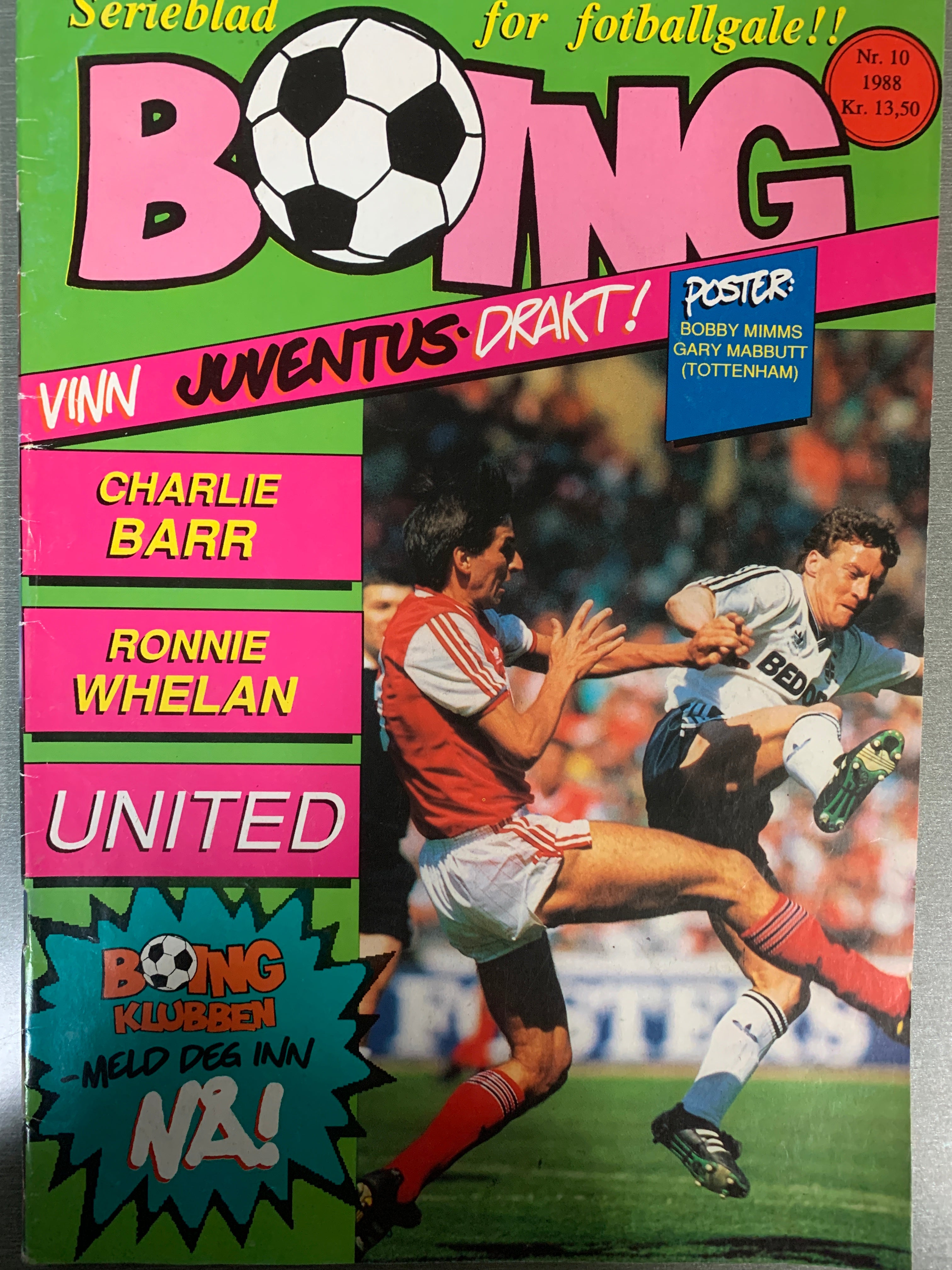 Boing. 1988/10. Tegneserieblad
