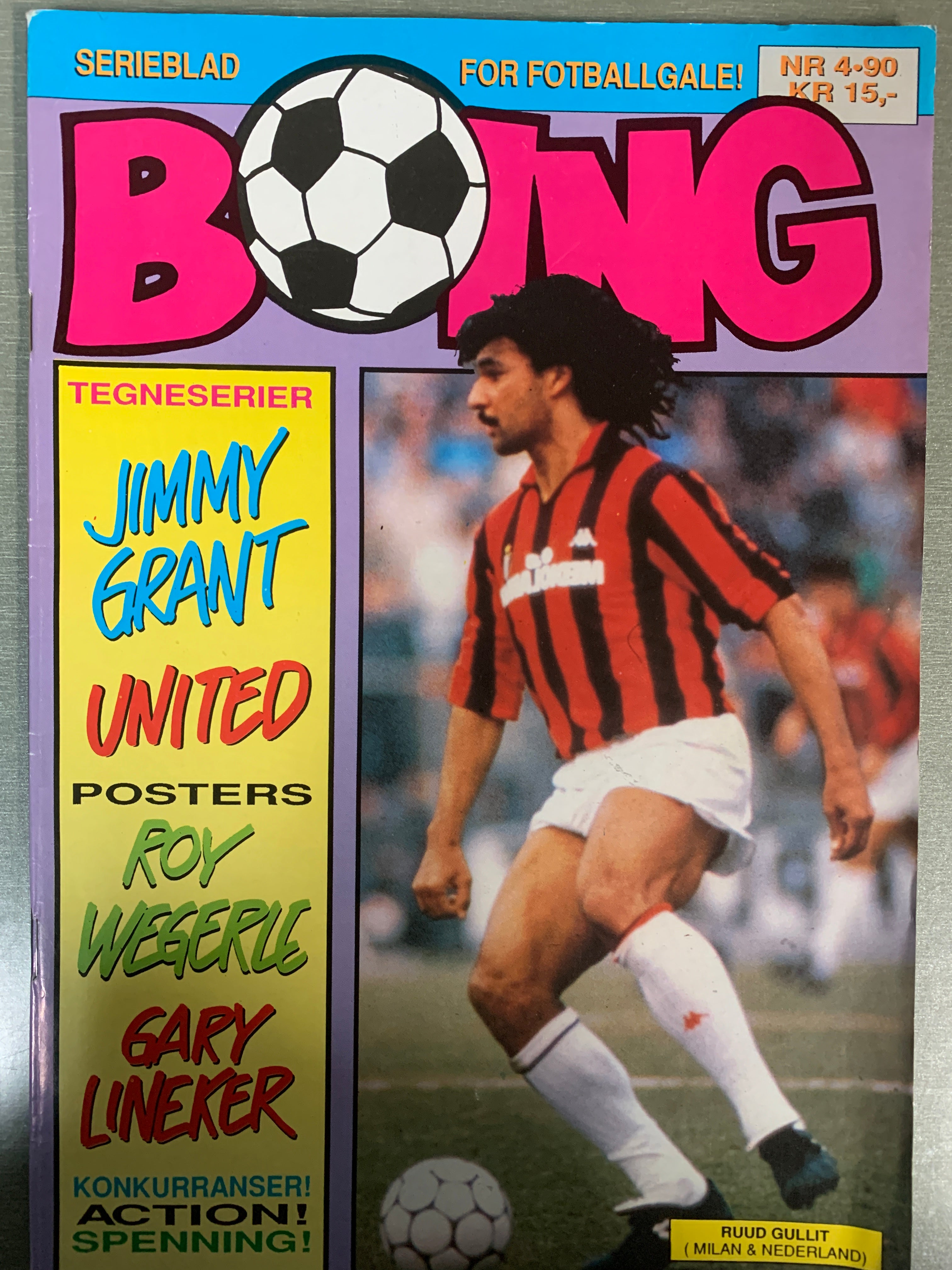 Boing. 1990/04. Tegneserieblad