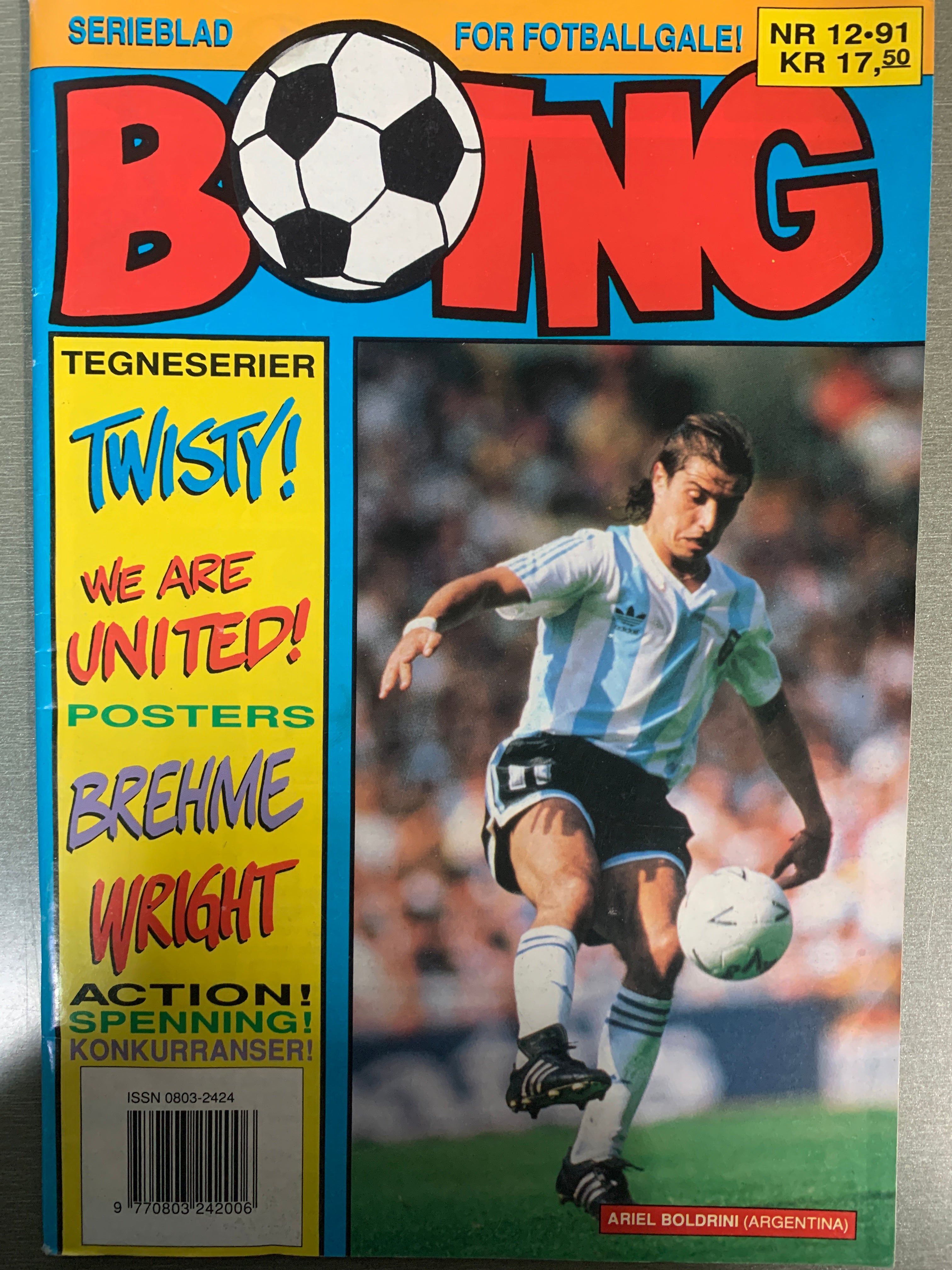 Boing. 1991/12. Tegneserieblad