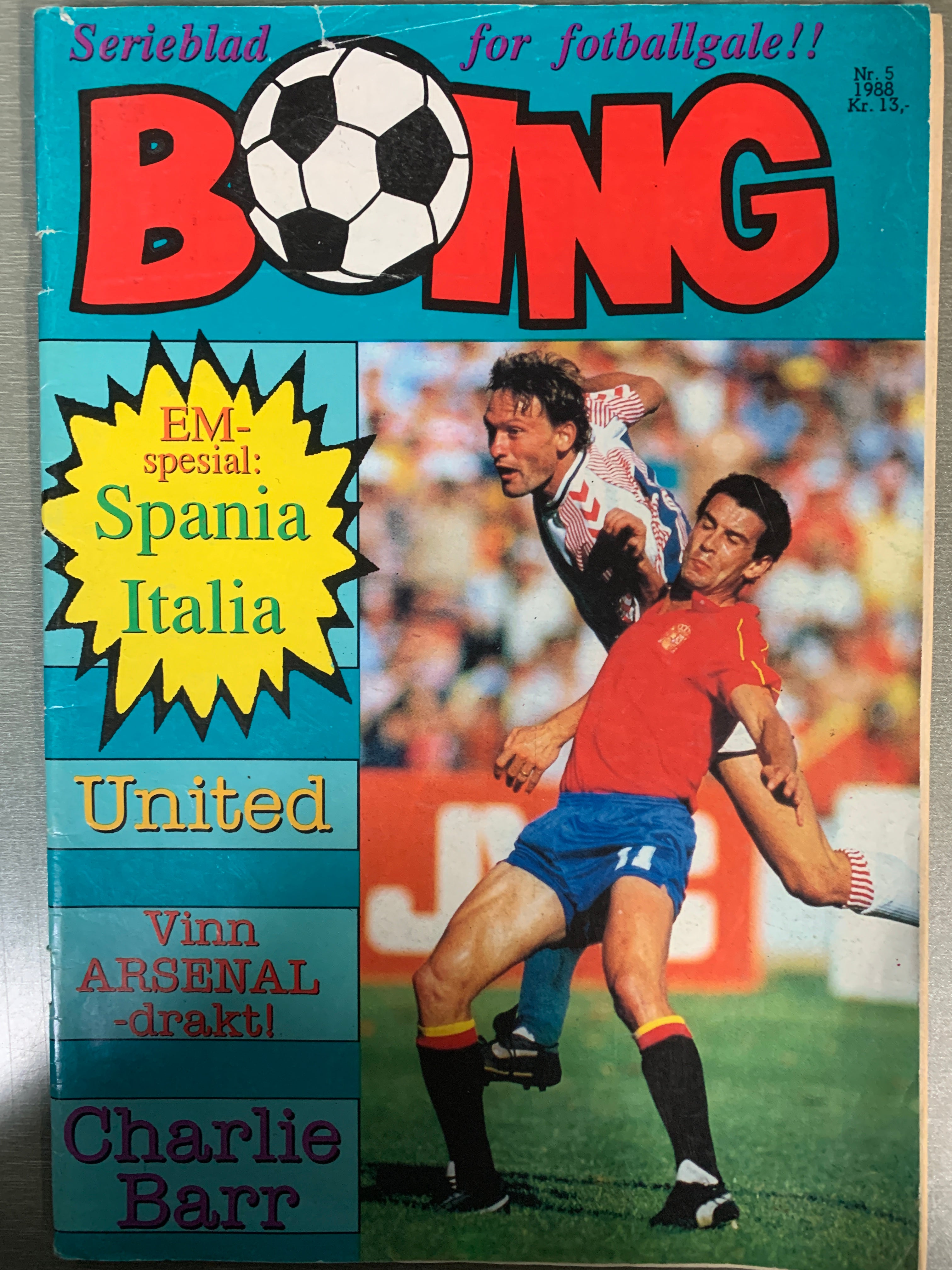 Boing. 1988/05. Tegneserieblad
