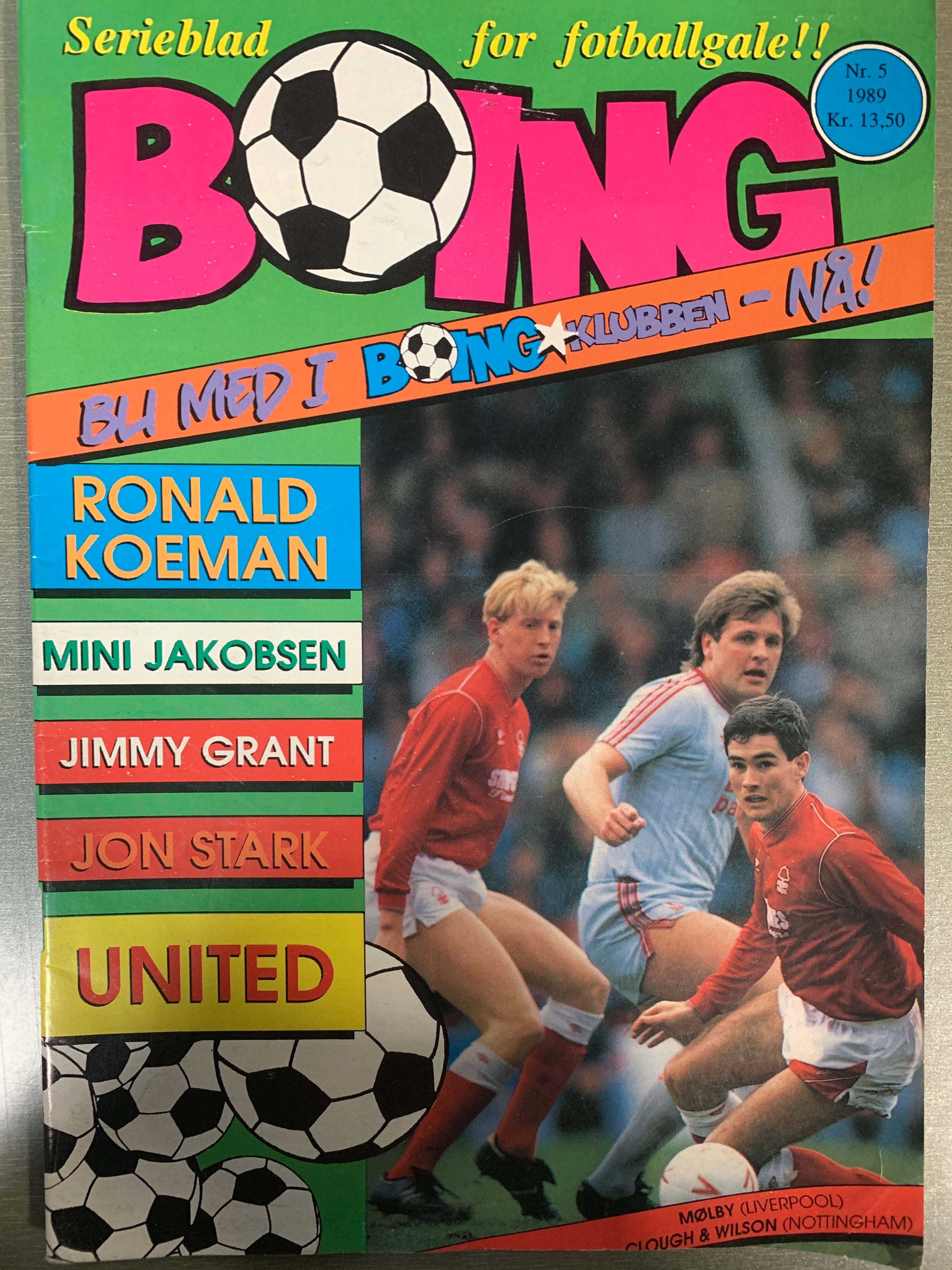 Boing. 1989/05. Tegneserieblad