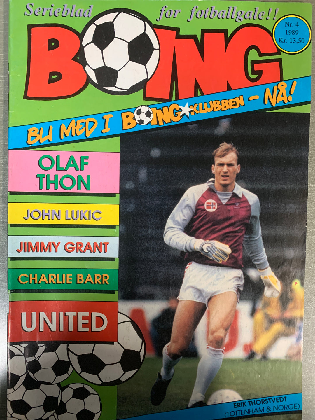 Boing. 1989/04. Tegneserieblad