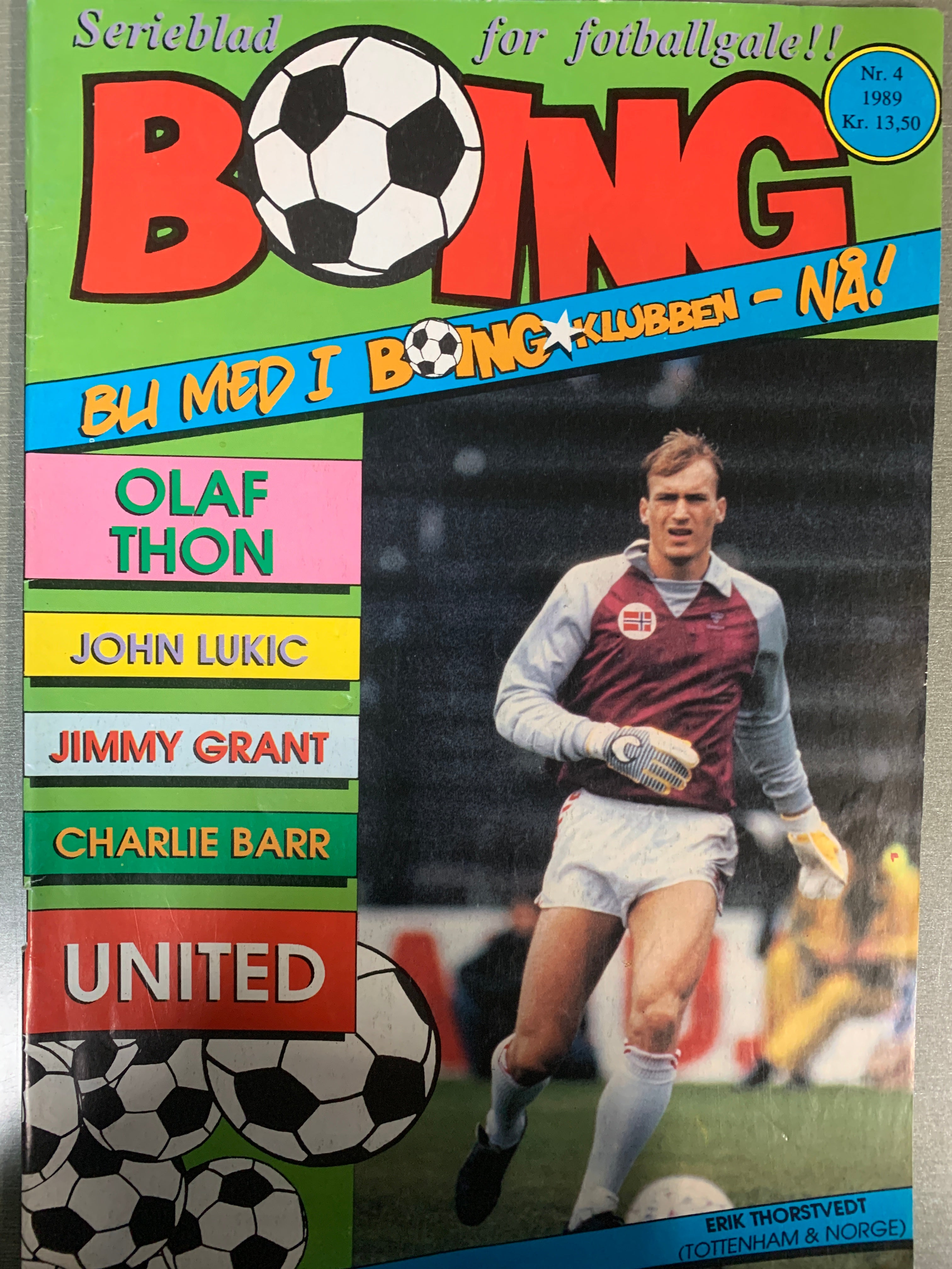 Boing. 1989/04. Tegneserieblad