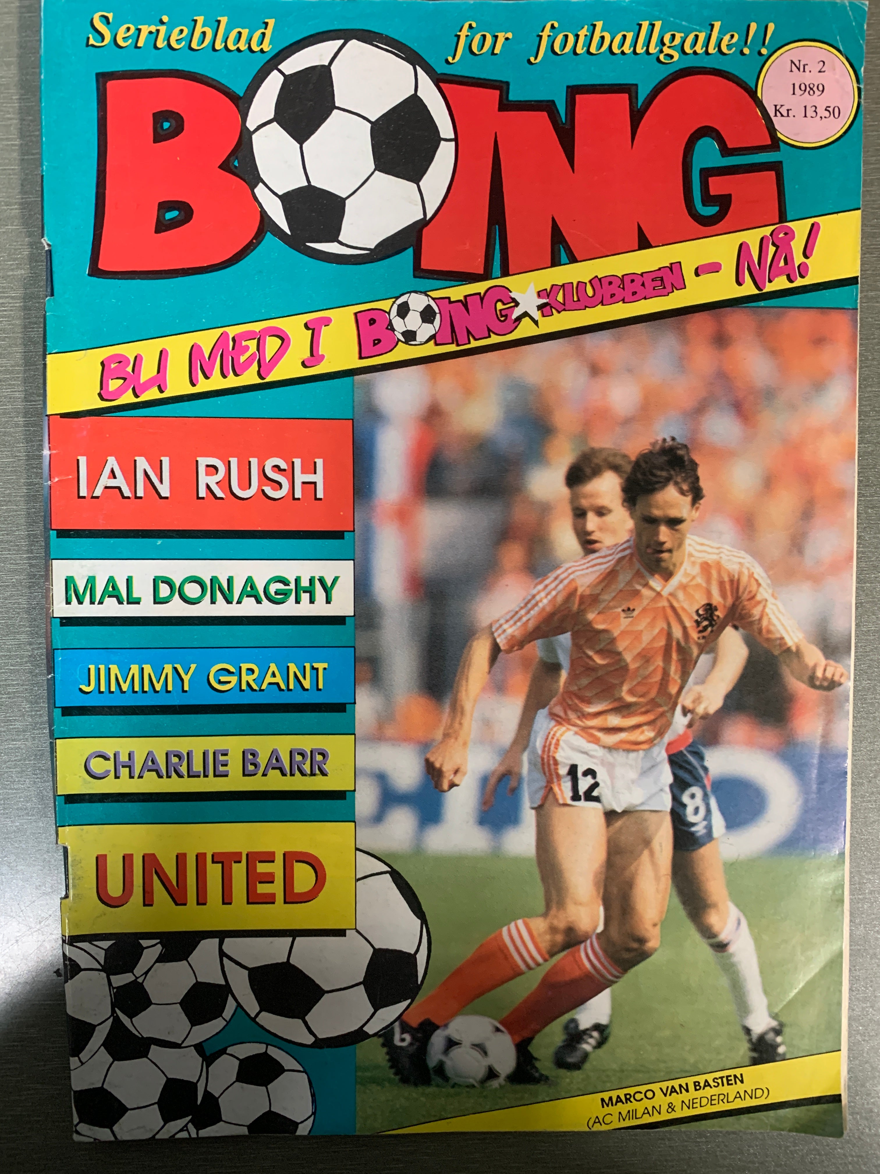 Boing. 1989/02. Tegneserieblad