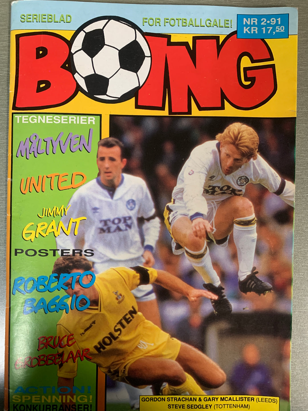 Boing. 1991/02. Tegneserieblad