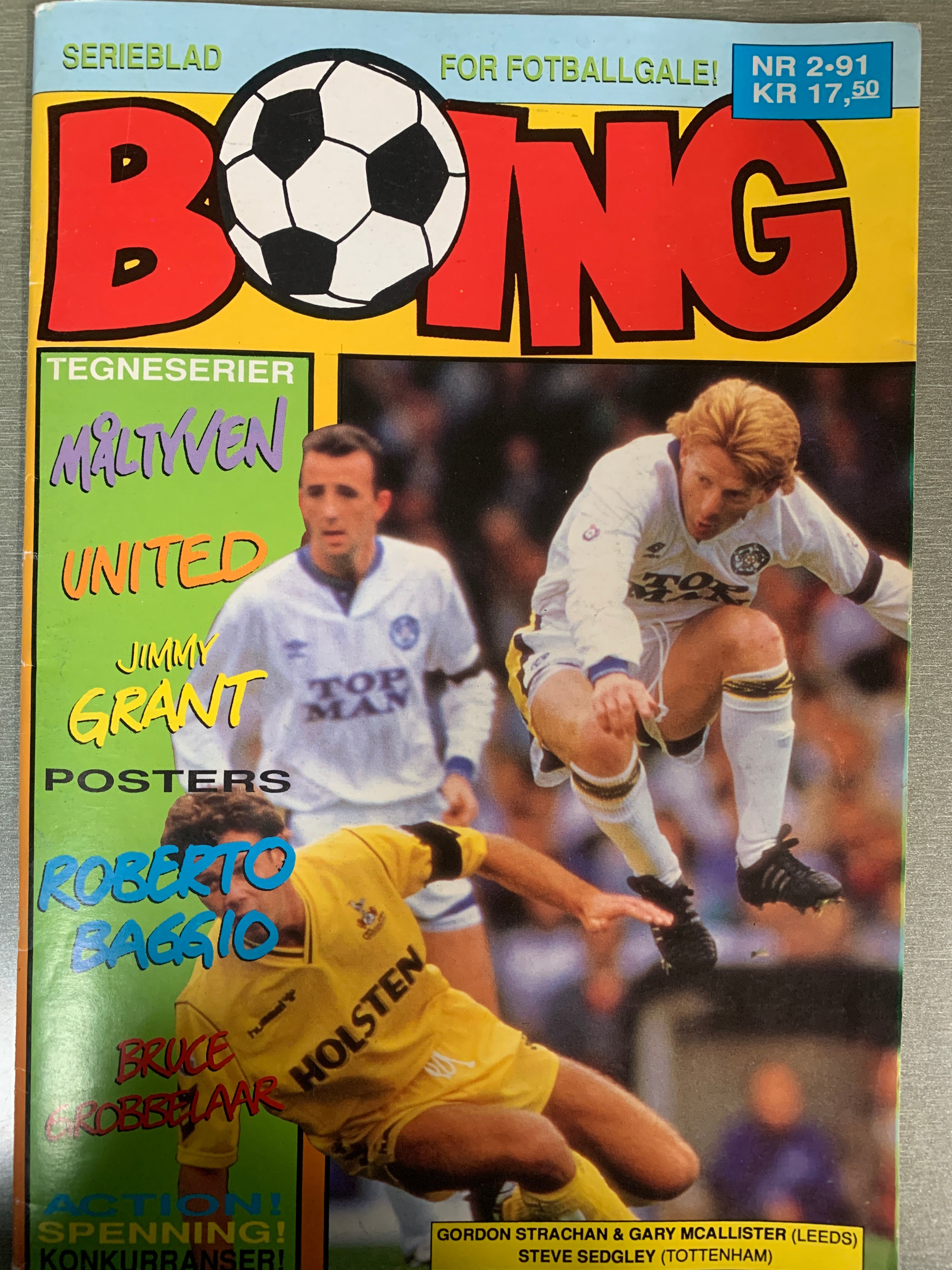 Boing. 1991/02. Tegneserieblad
