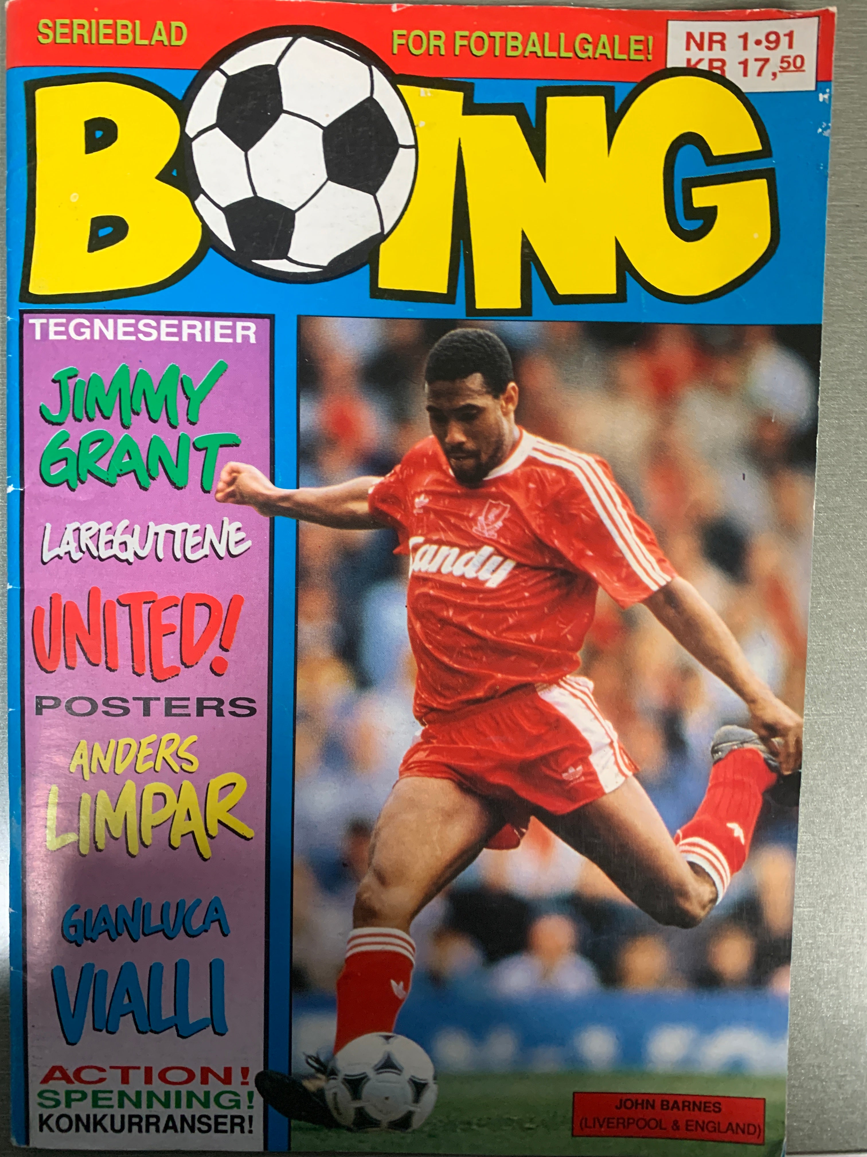 Boing. 1991/01. Tegneserieblad