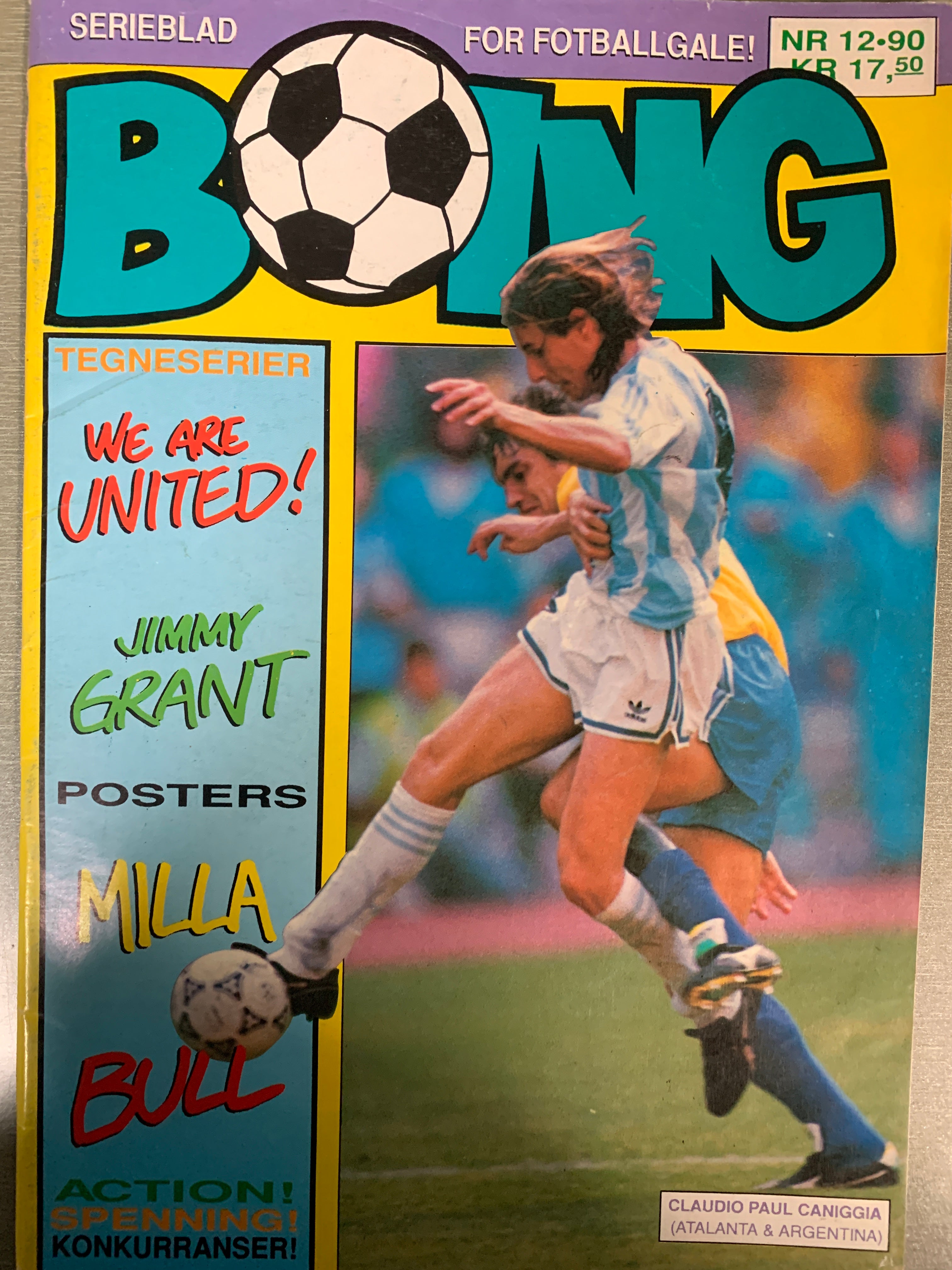 Boing. 1990/12. Tegneserieblad