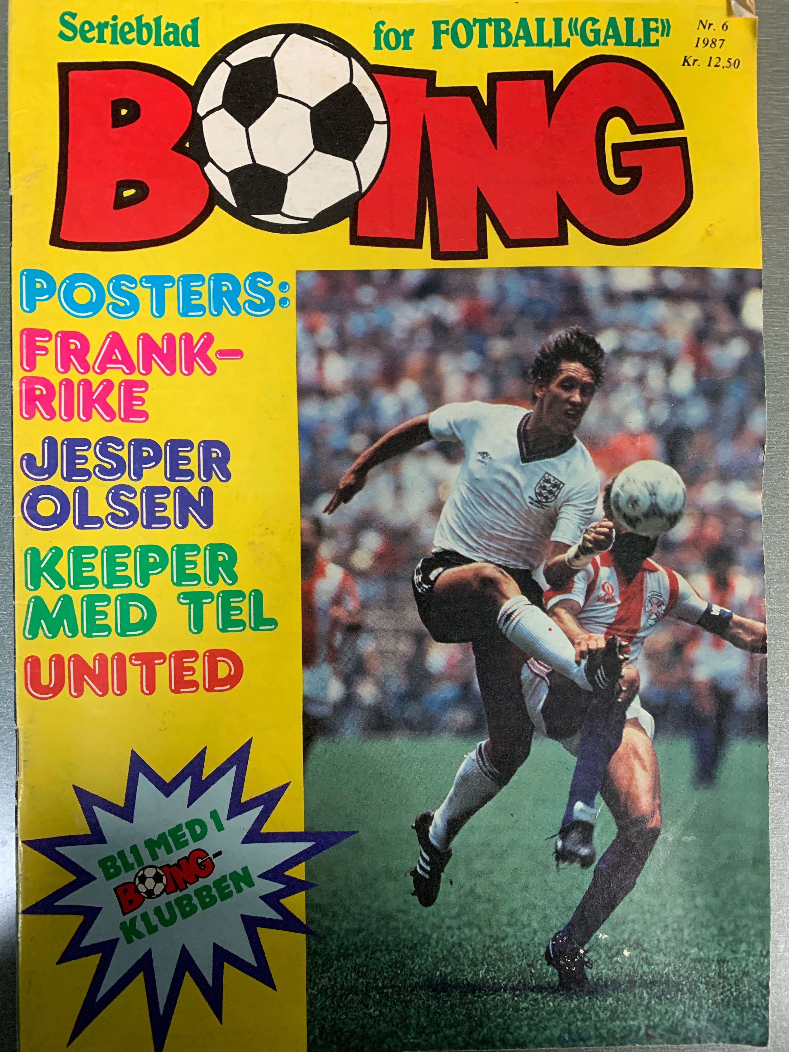 Boing. 1987/06. Tegneserieblad