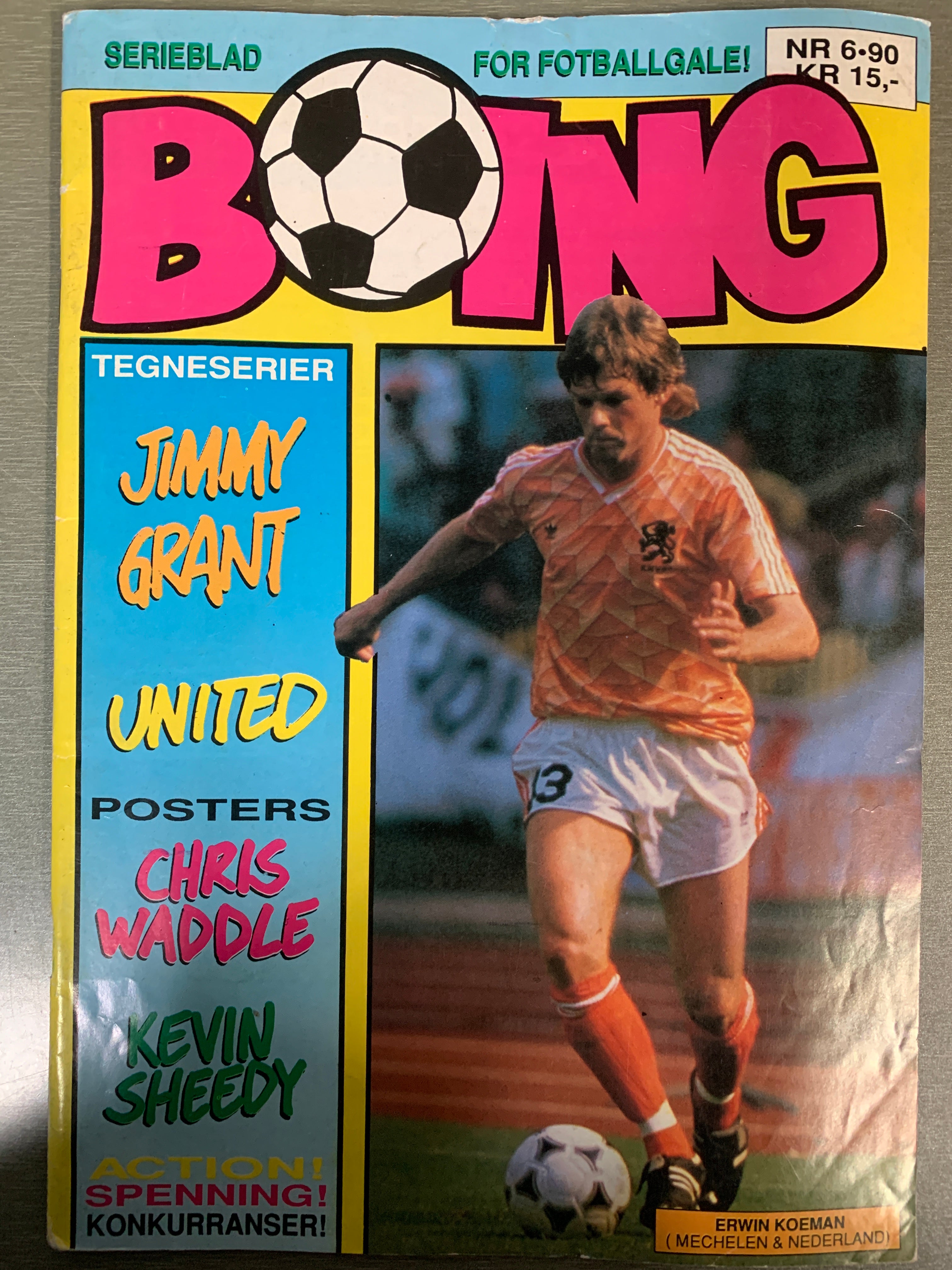 Boing. 1990/06. Tegneserieblad