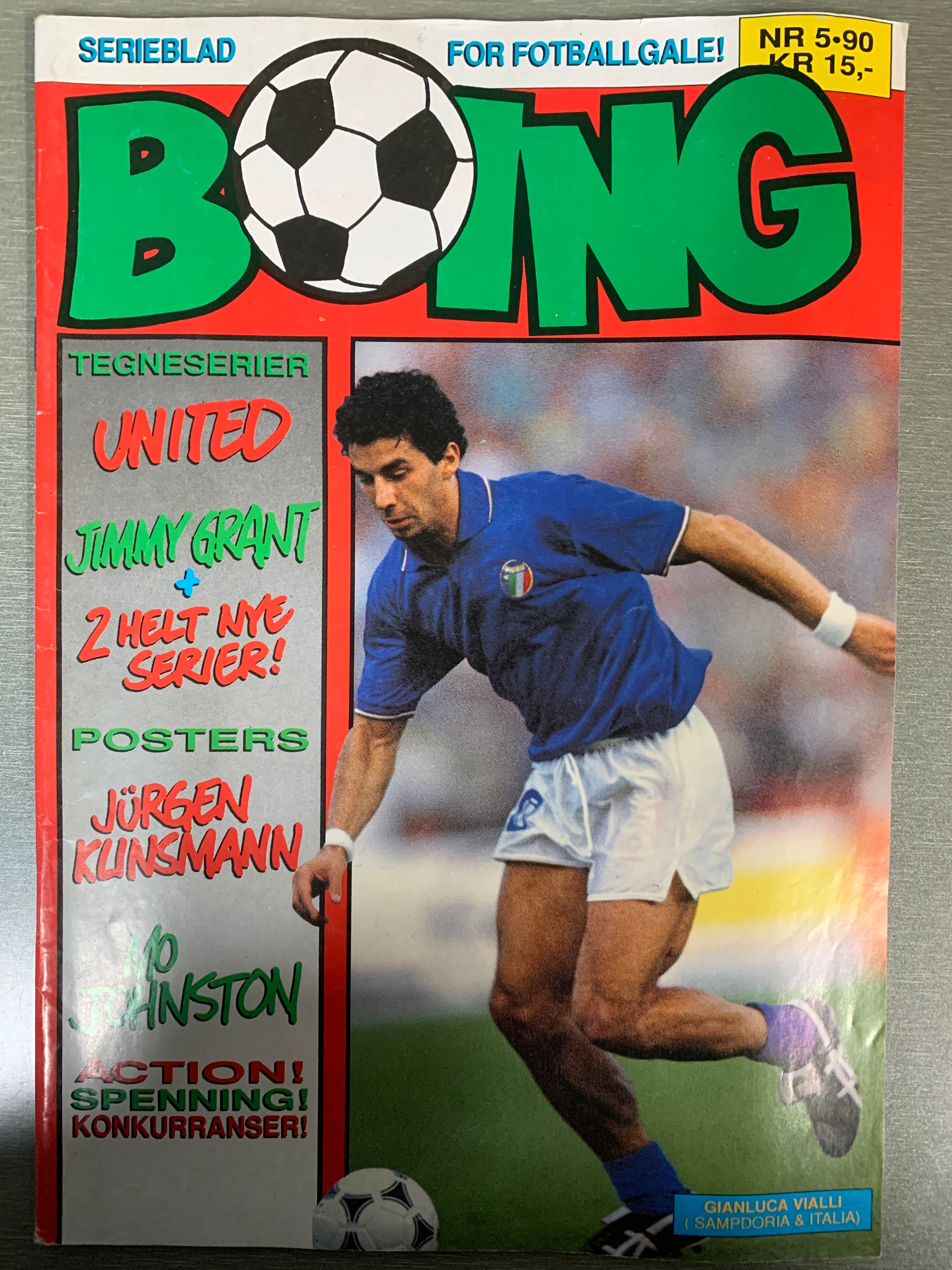 Boing. 1990/05. Tegneserieblad