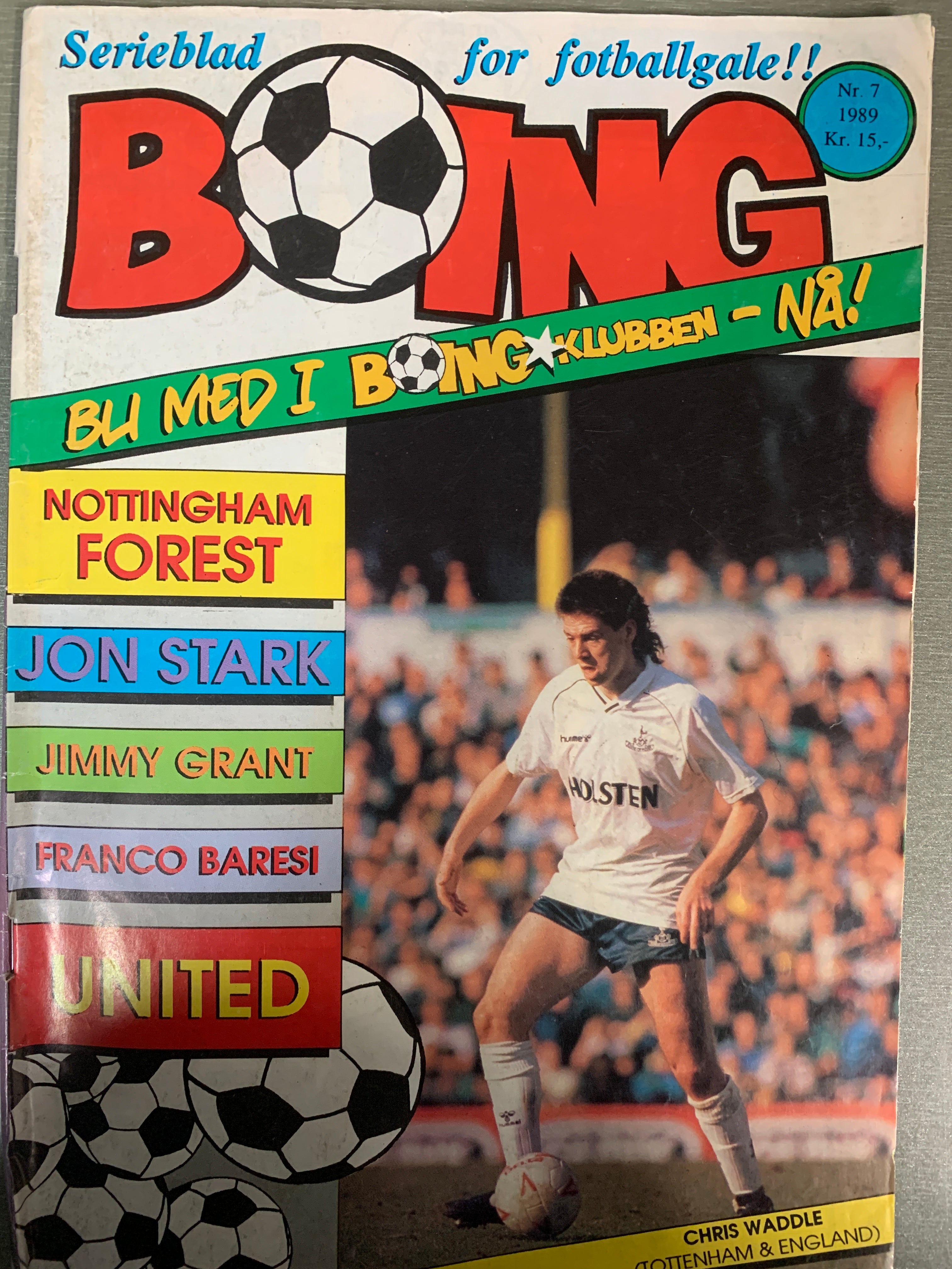 Boing. 1989/07. Tegneserieblad