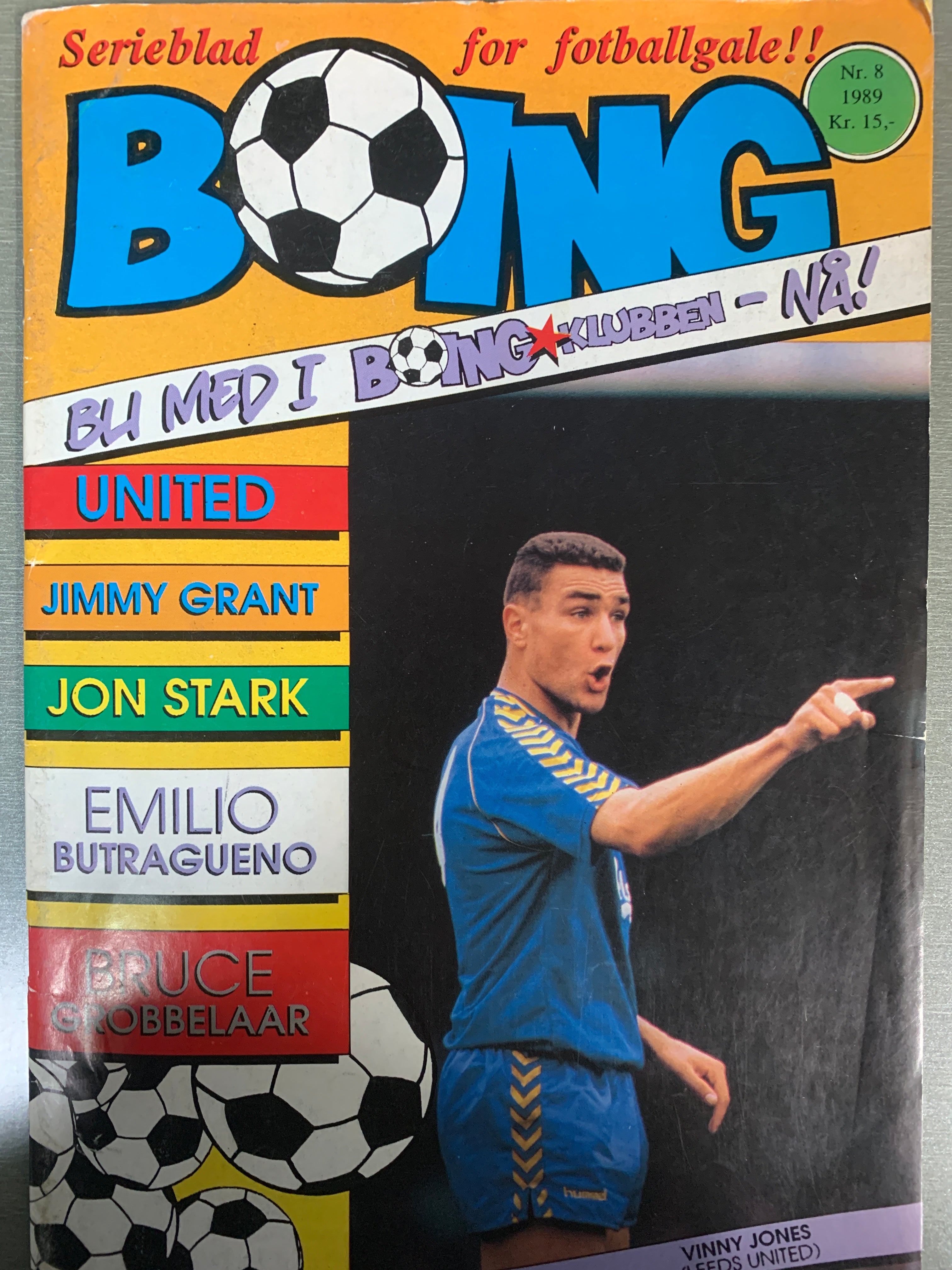 Boing. 1989/08. Tegneserieblad