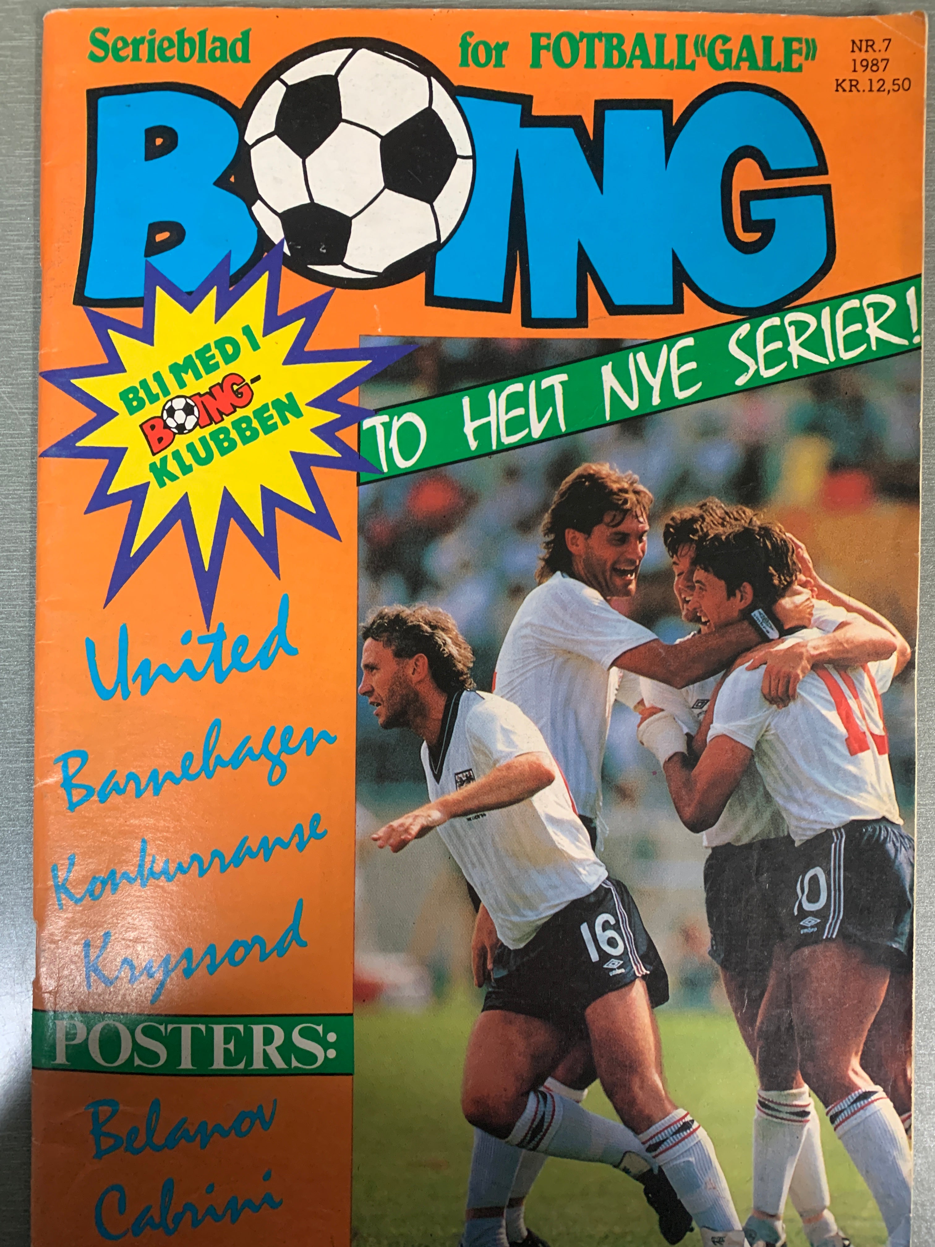 Boing. 1987/07. Tegneserieblad