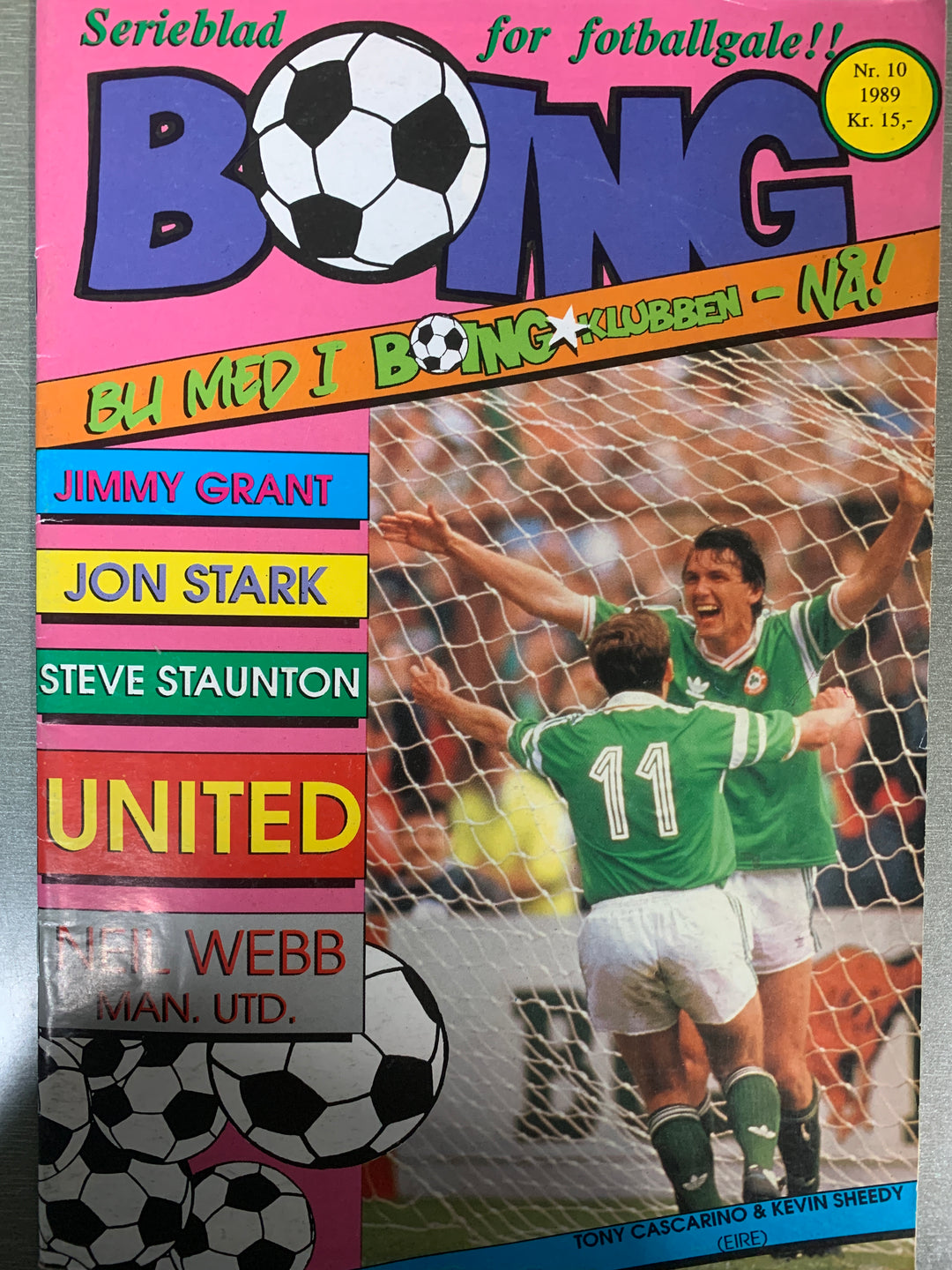 Boing. 1989/10. Tegneserieblad