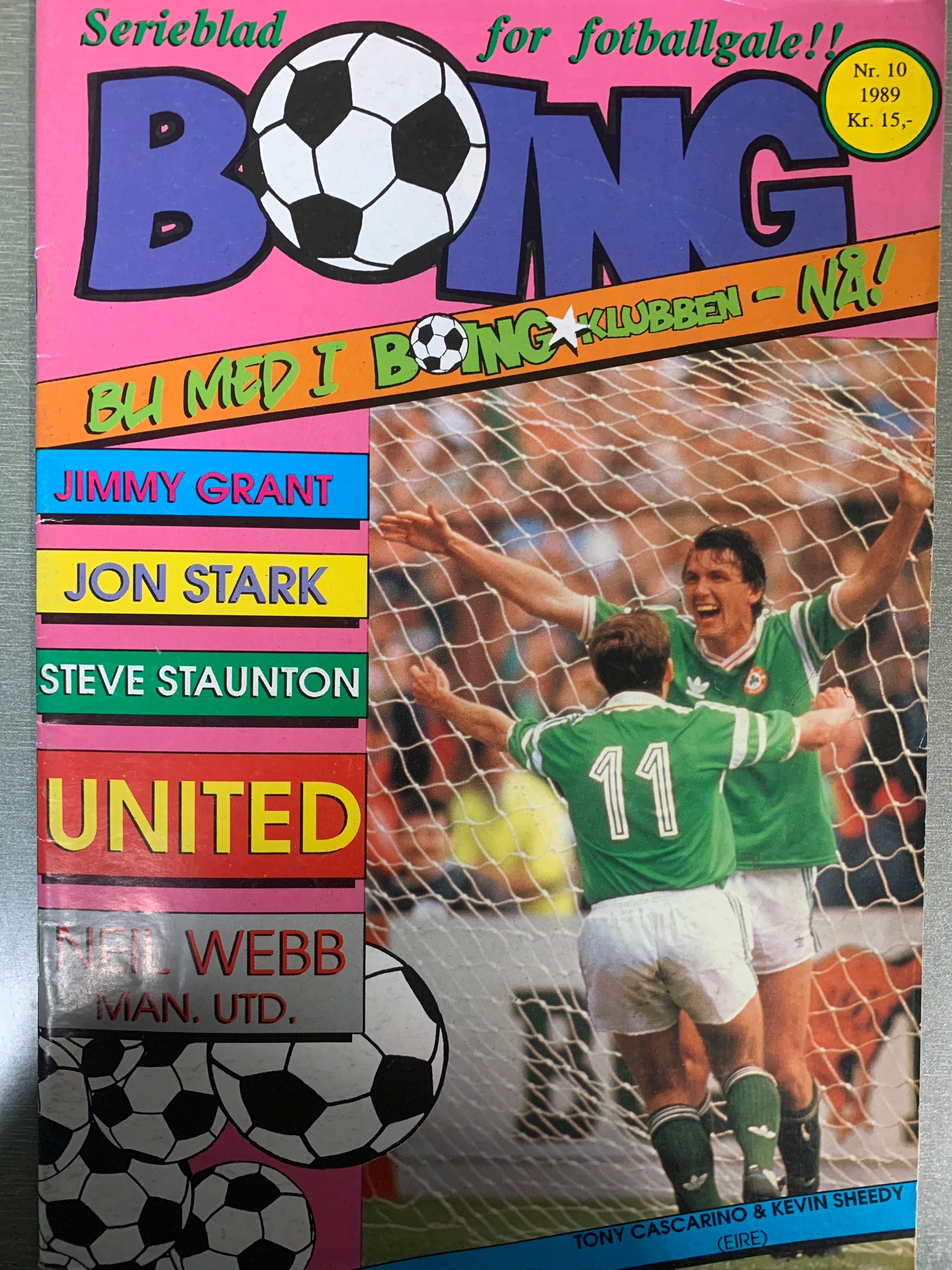 Boing. 1989/10. Tegneserieblad