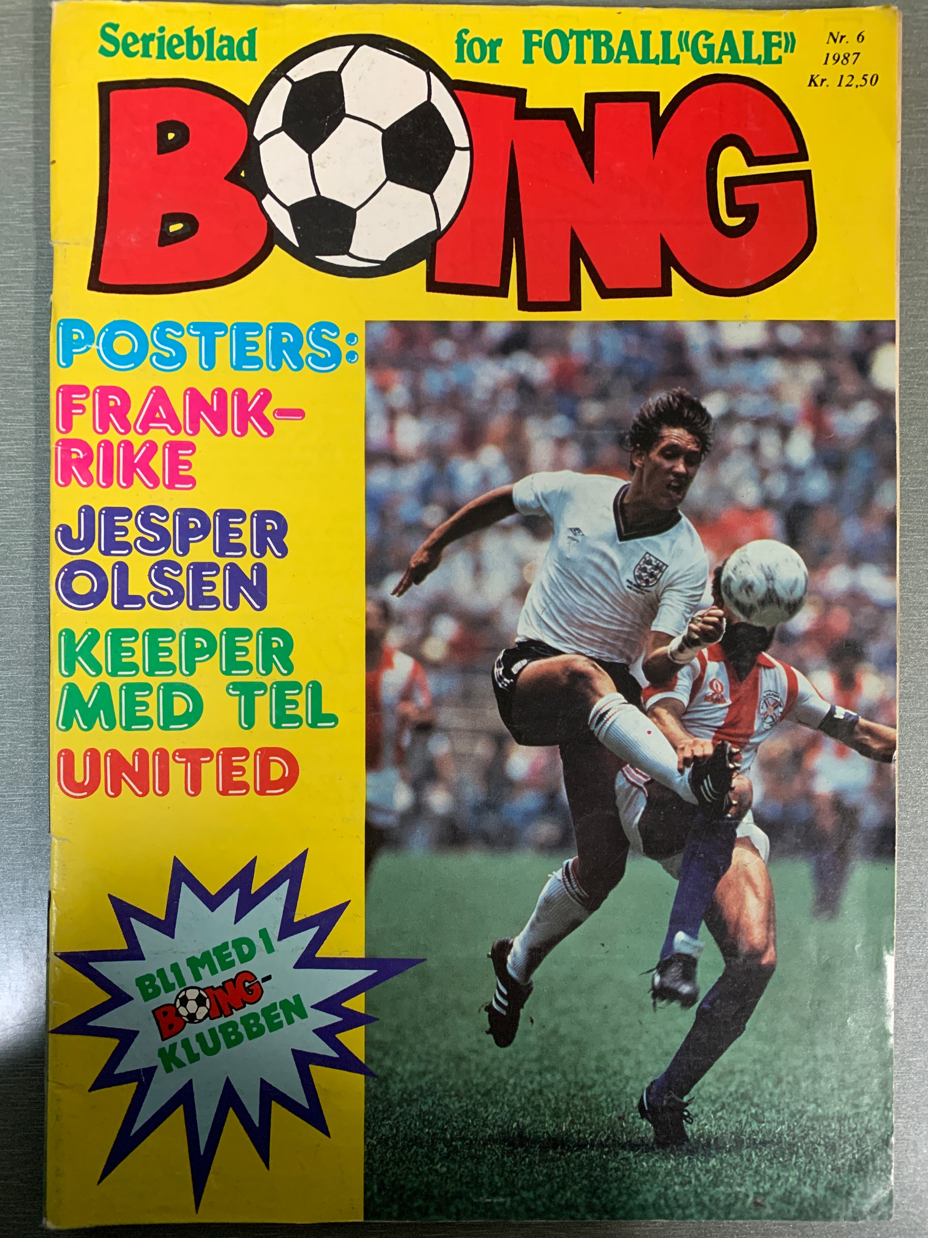 Boing. 1987/06. Tegneserieblad
