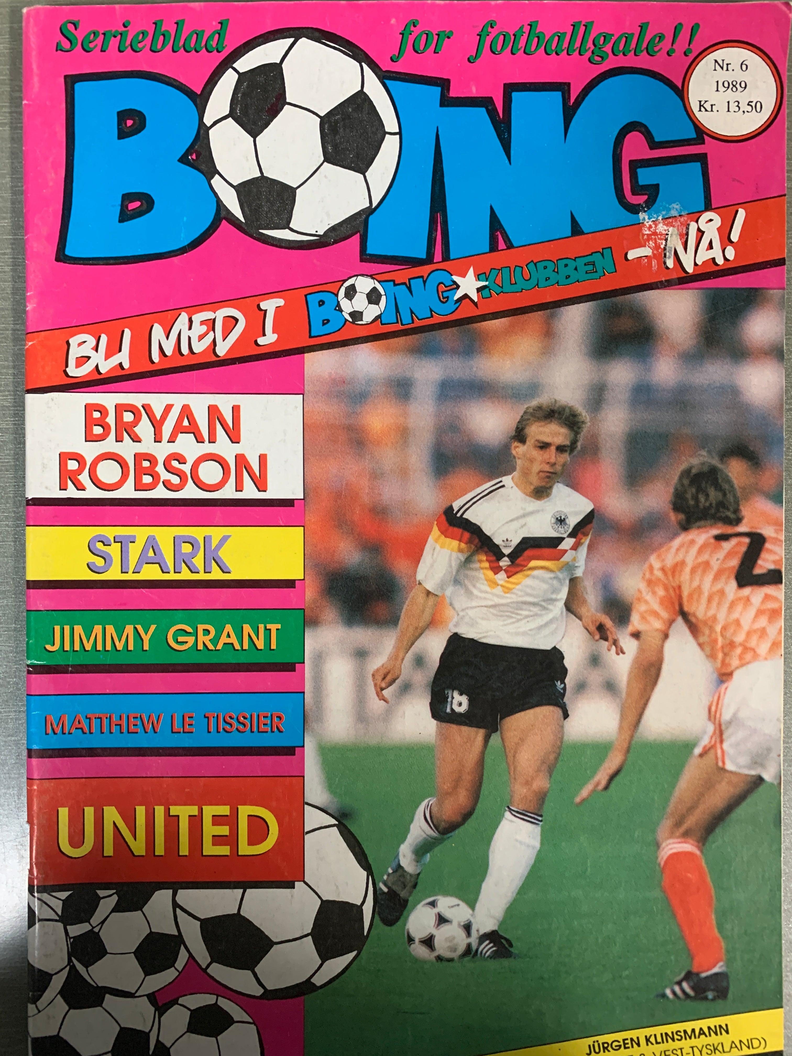 Boing. 1989/06. Tegneserieblad