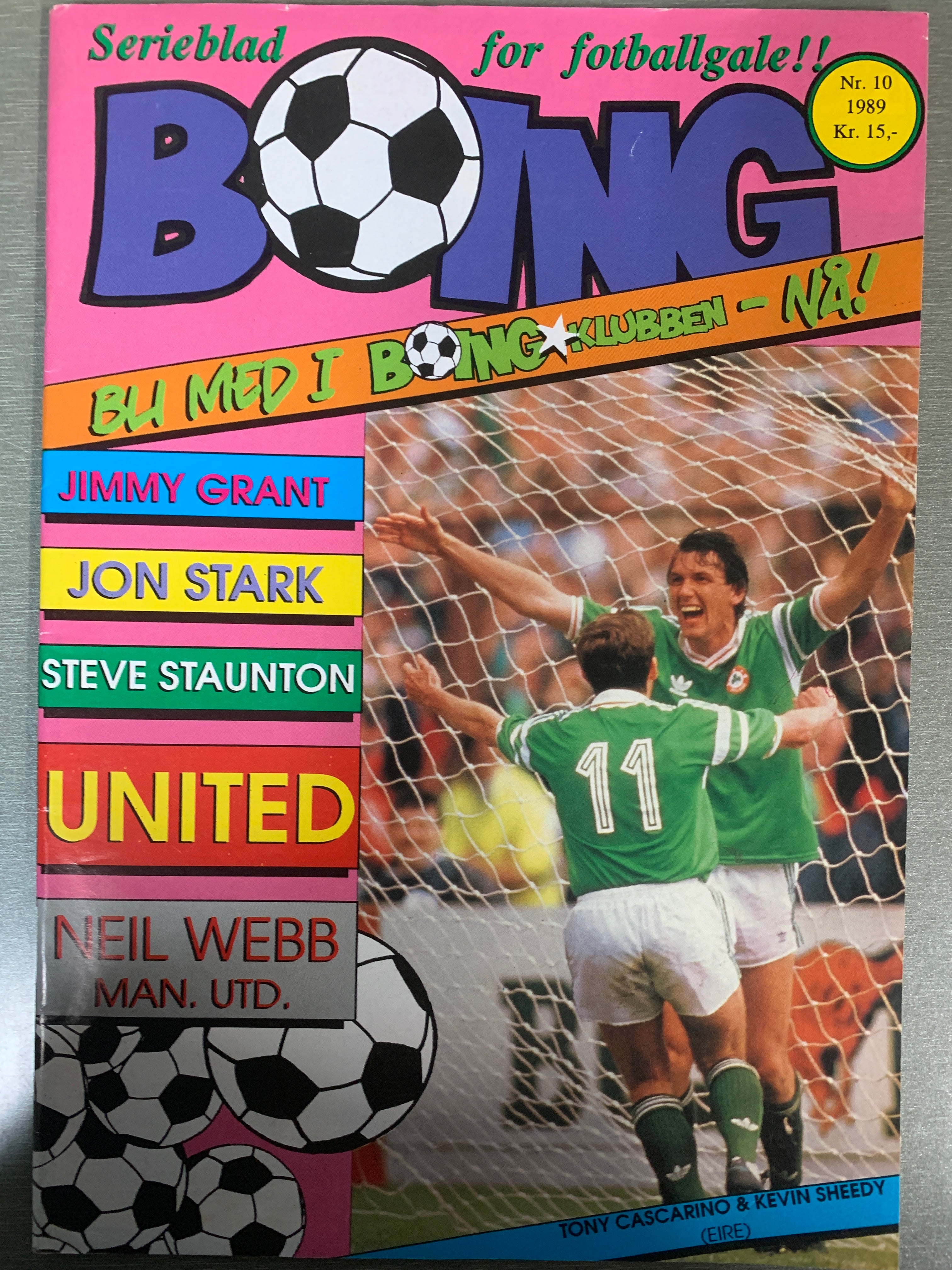 Boing. 1989/10. Tegneserieblad