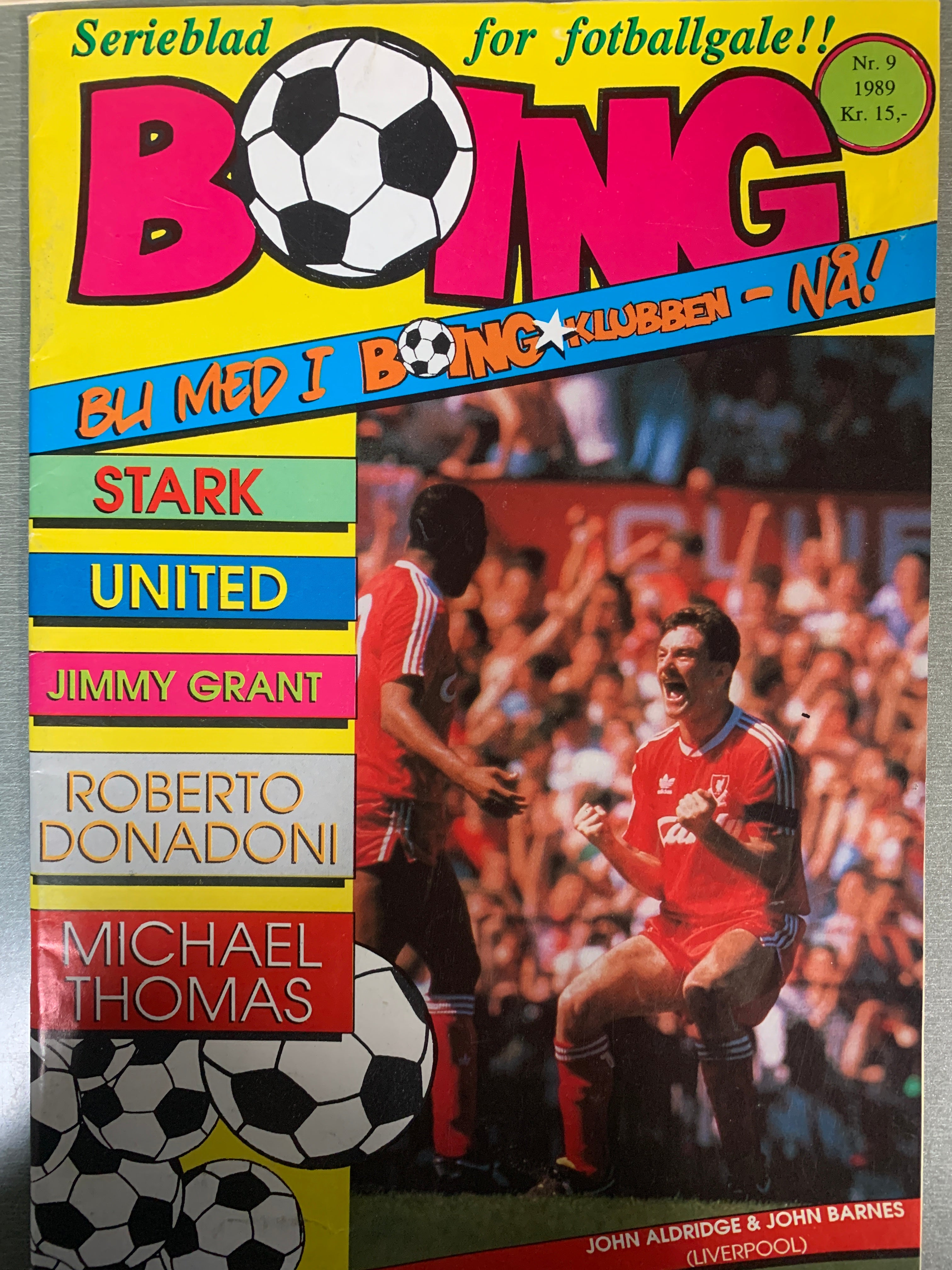 Boing. 1989/09. Tegneserieblad