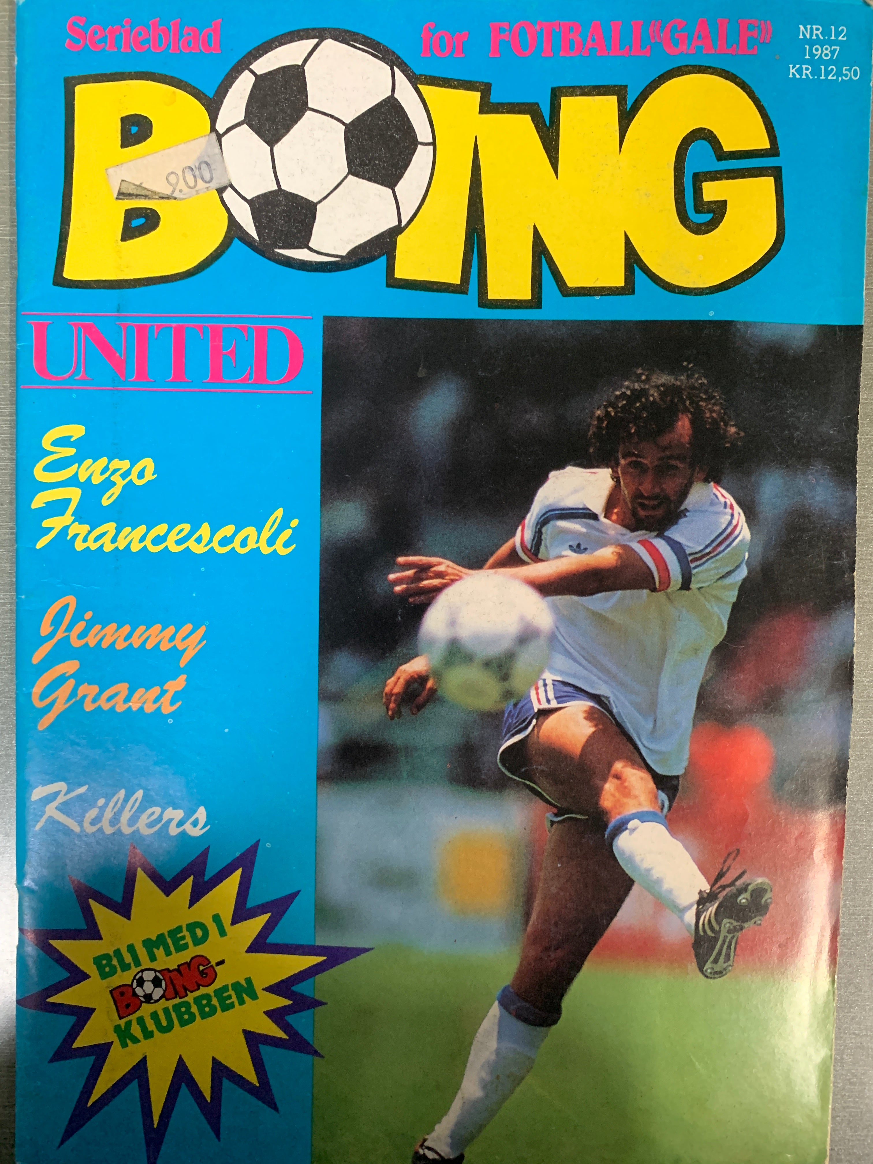Boing. 1987/12. Tegneserieblad