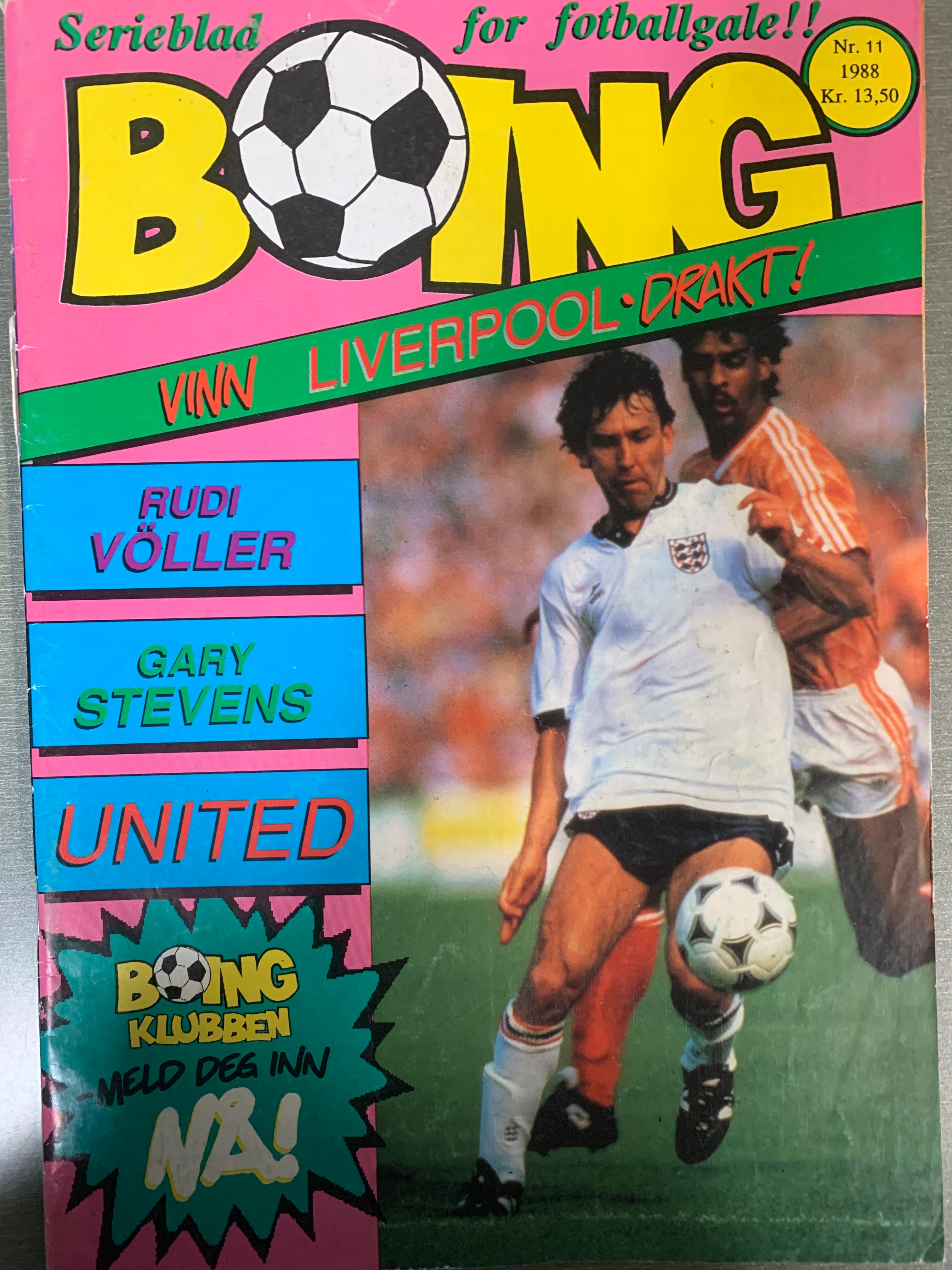 Boing. 1988/11. Tegneserieblad
