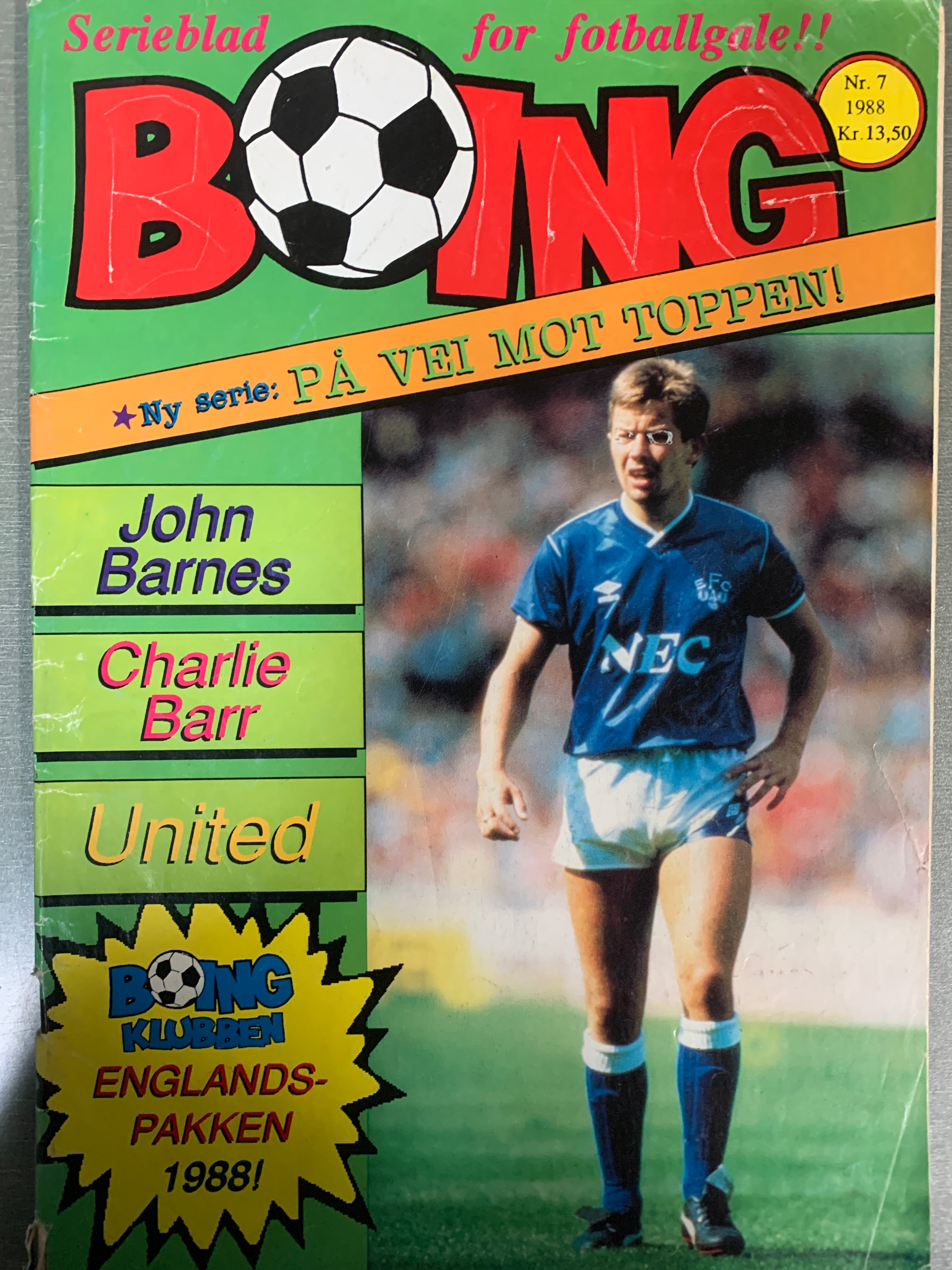 Boing. 1988/07. Tegneserieblad