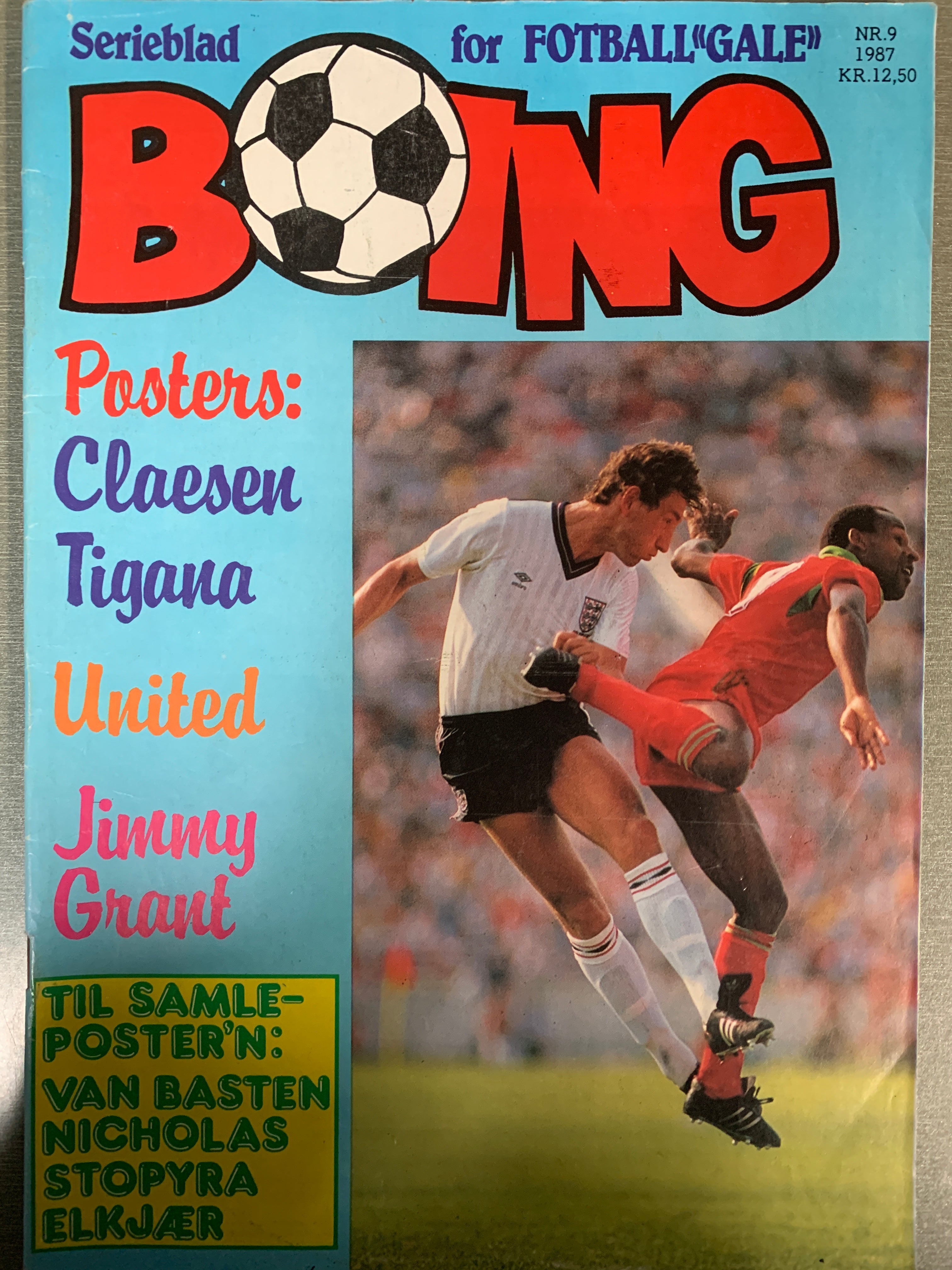 Boing. 1987/09. Tegneserieblad