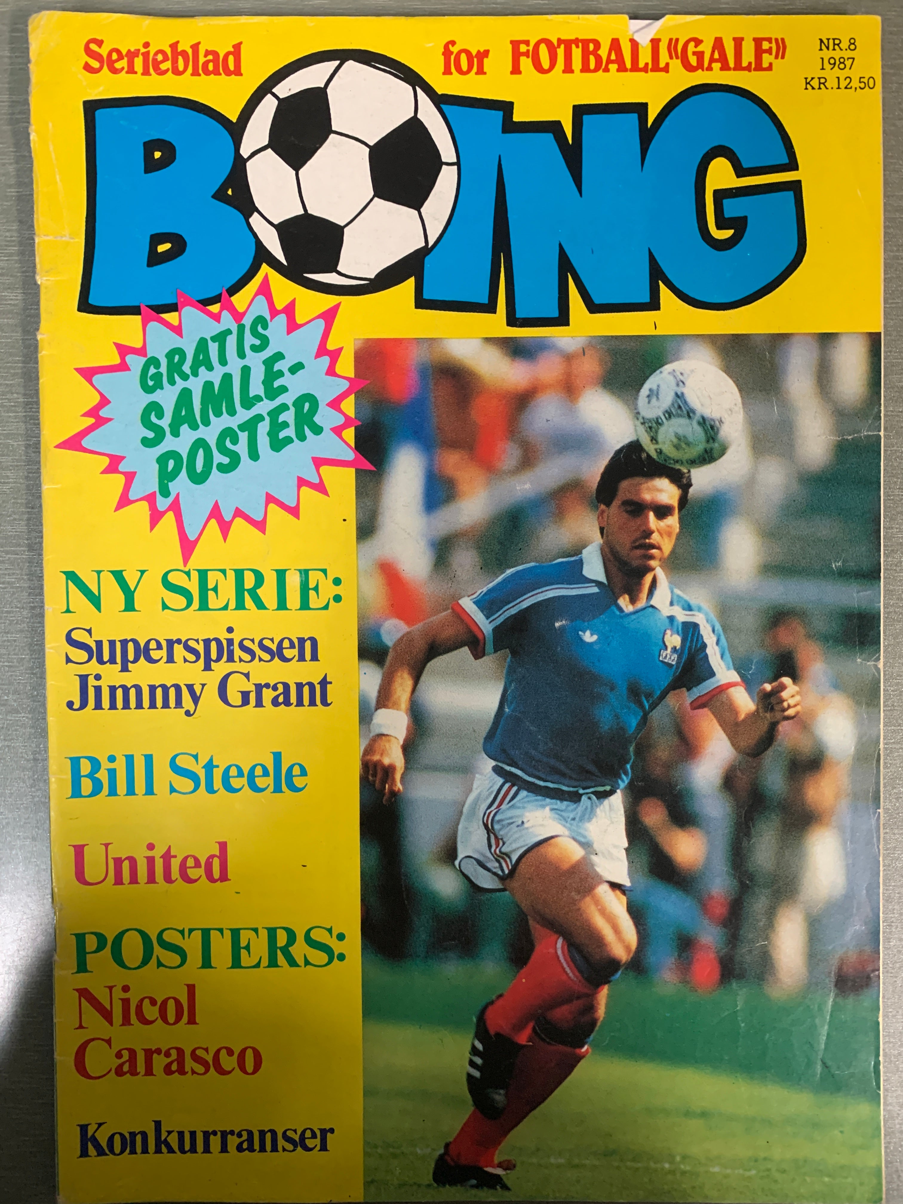 Boing. 1987/08. Tegneserieblad
