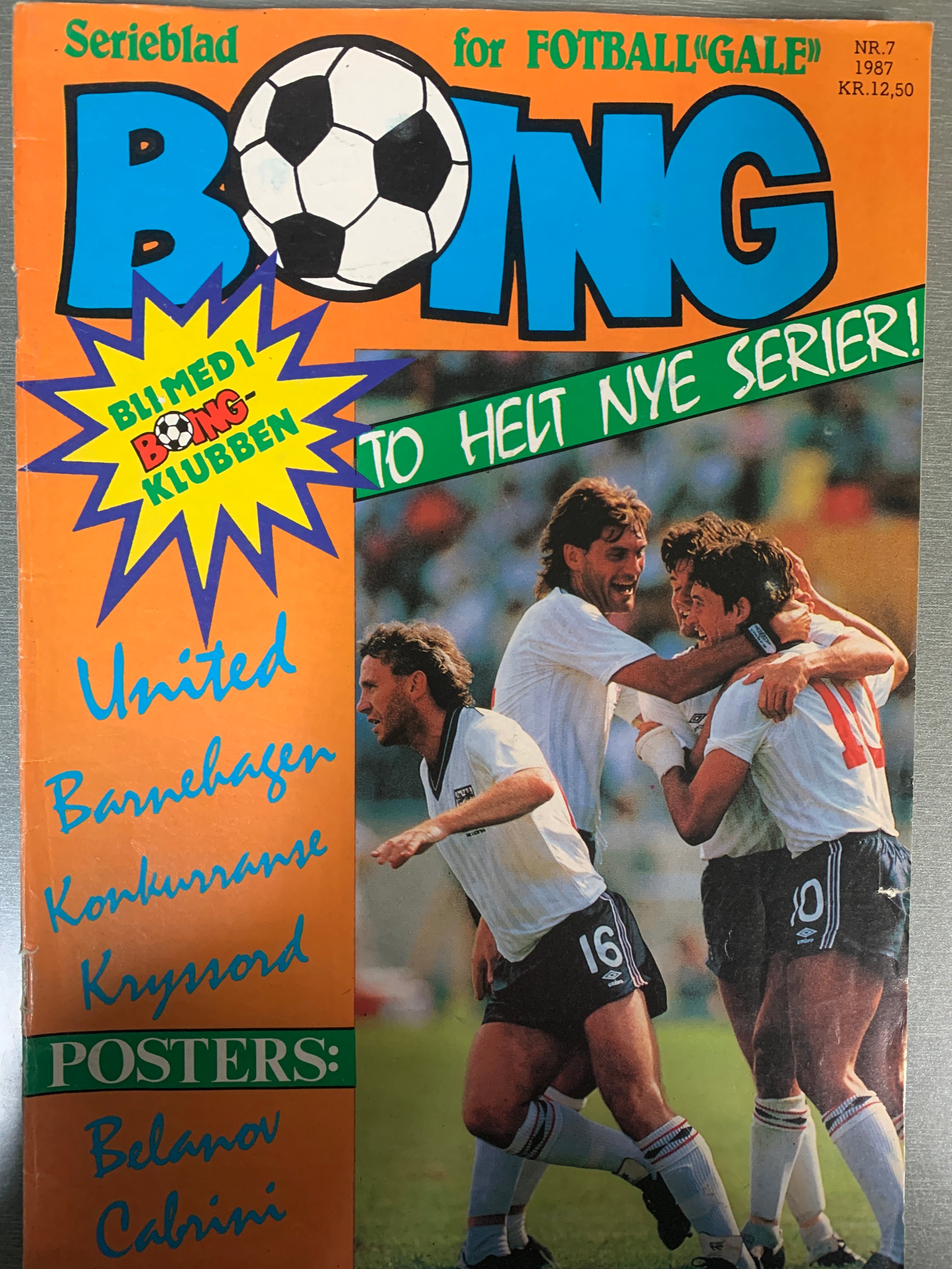 Boing. 1987/07. Tegneserieblad