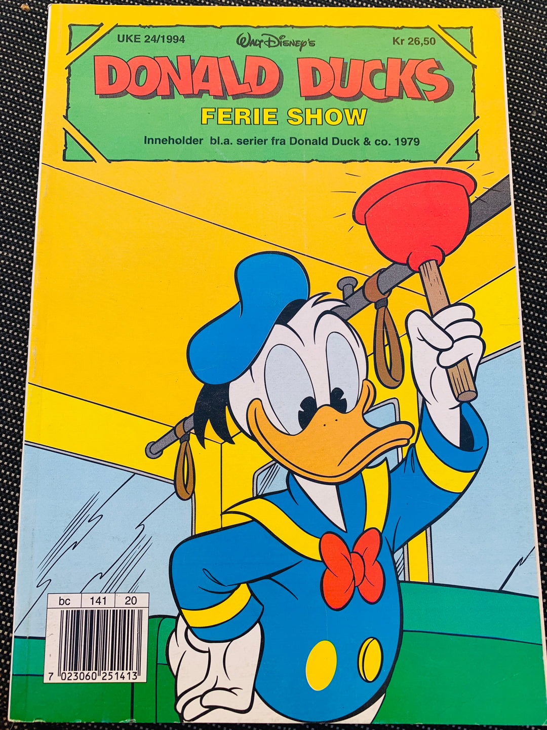 Donald Duck's Ferieshow. 1994/24. Tegneserieblad