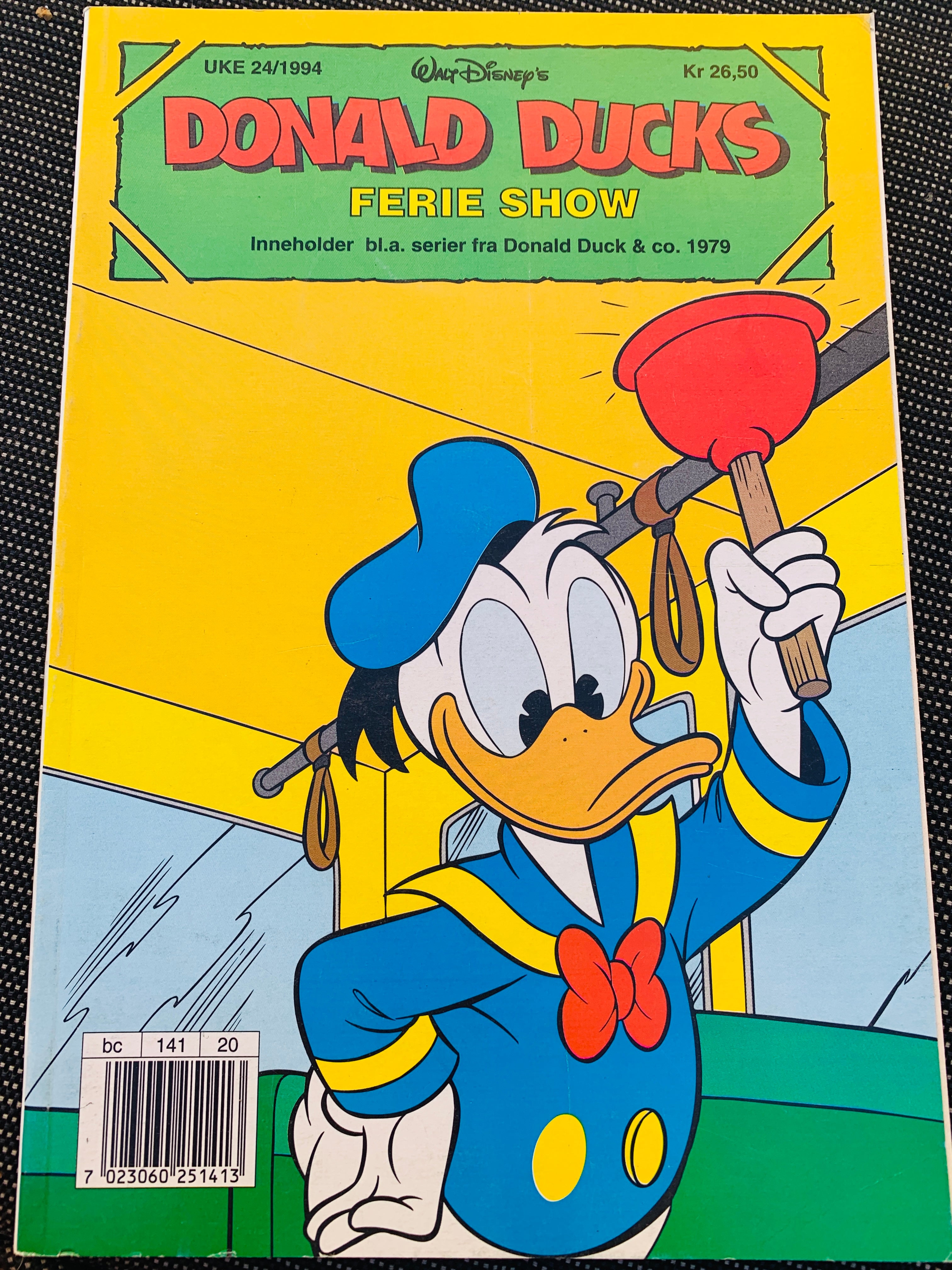 Donald Duck's Ferieshow. 1994/24. Tegneserieblad