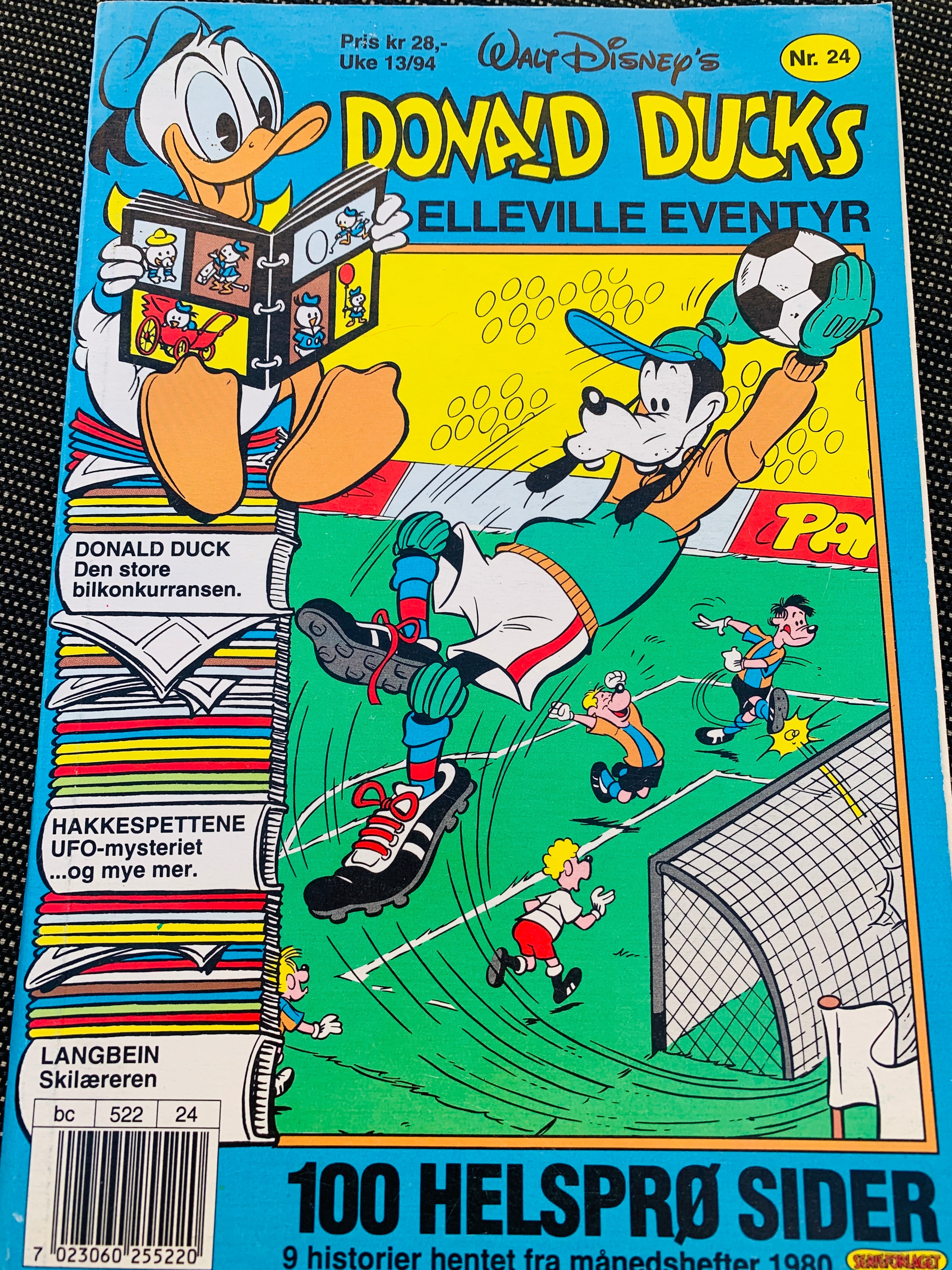 Donald Duck's Elleville Eventyr. Nr. 24 (1994/13). Tegneserieblad
