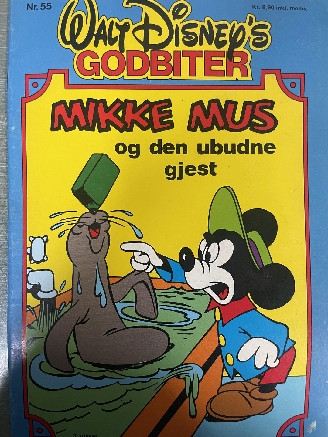 Walt Disney's Godbiter. Nr. 55 (Mikke Mus og den ubudne gjest). Tegneserieblad