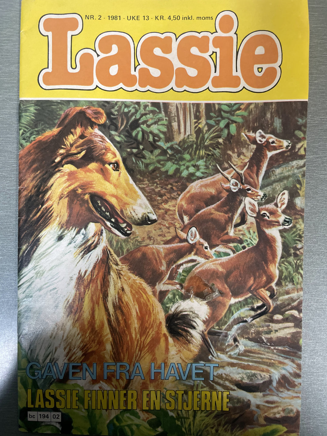 Lassie nr. 2 - 1981. Tegneserieblad