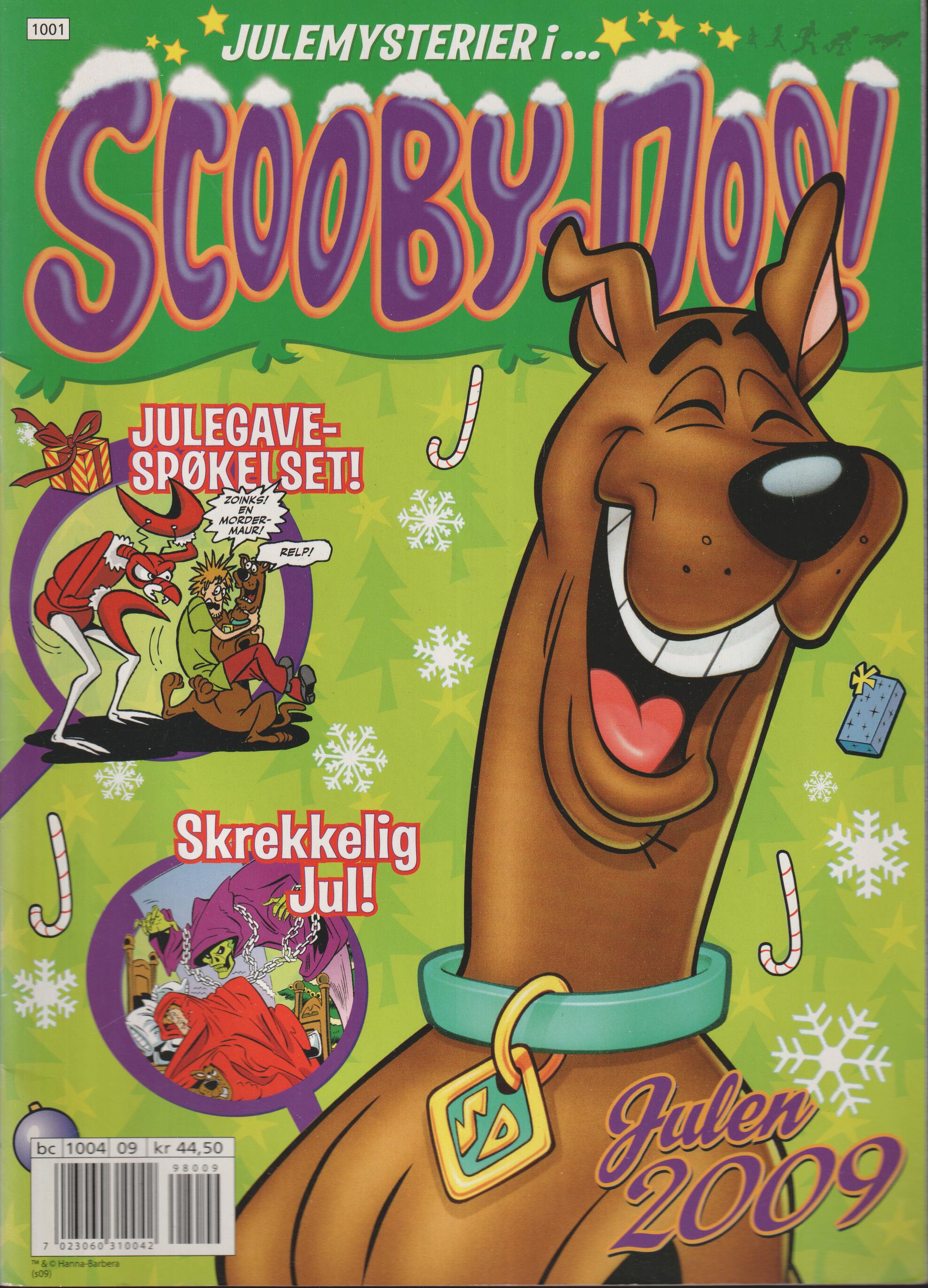 Scooby-Doo! Julen 2009. Tegneserieblad