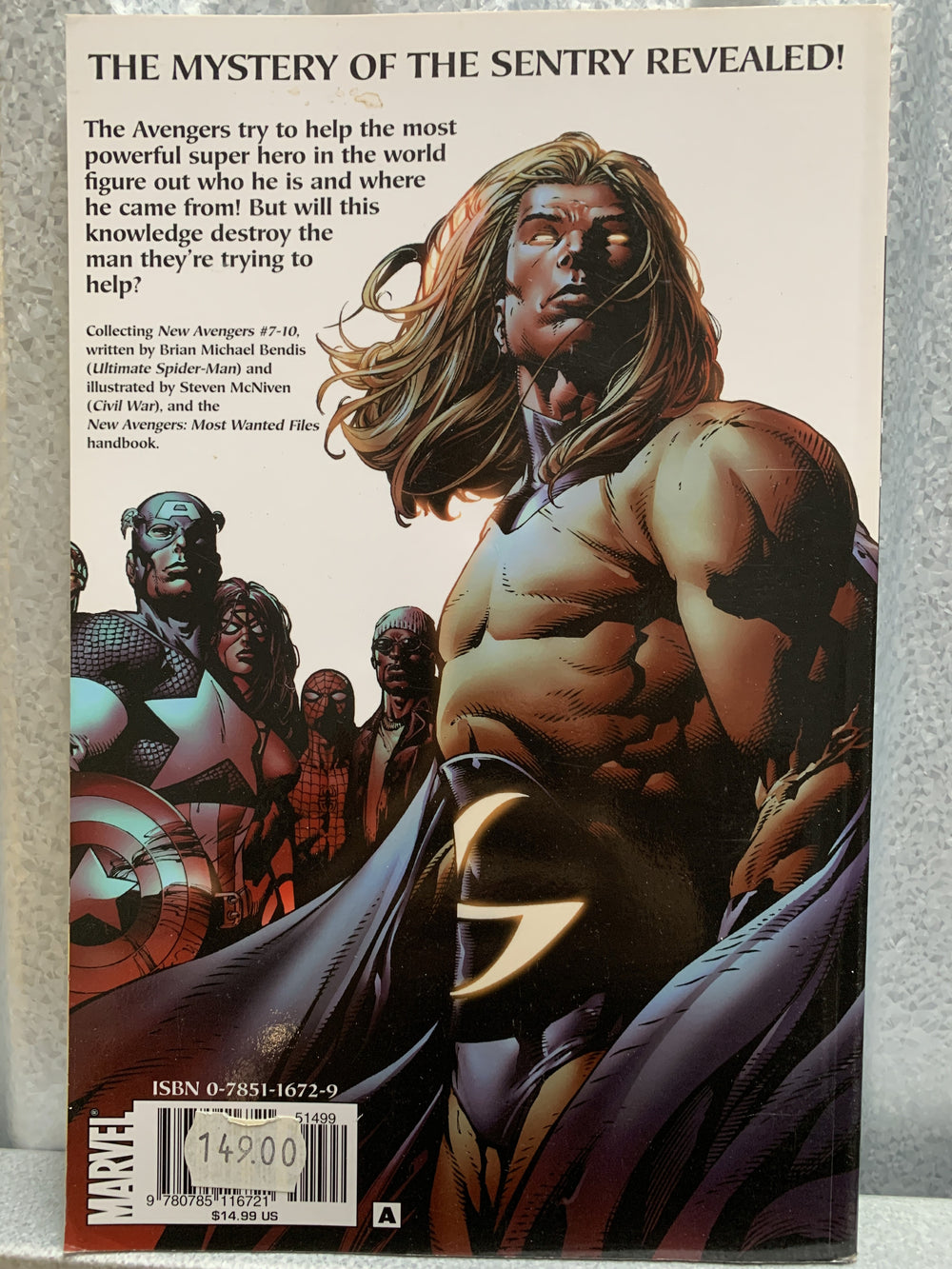 The New Avengers: Sentry. Tegneseriealbum.