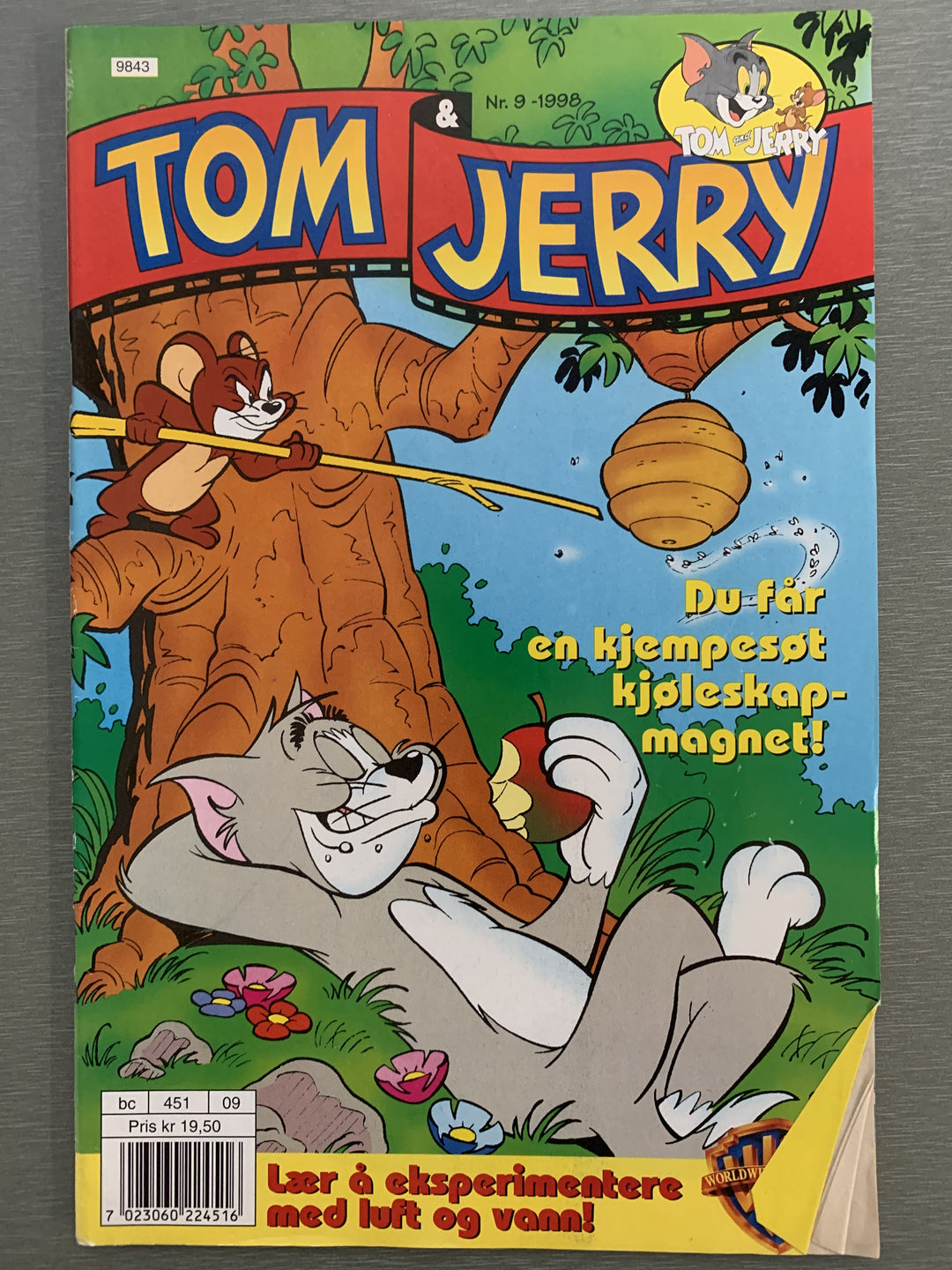 Tom & Jerry nr. 9 - 1998. Tegneserieblad