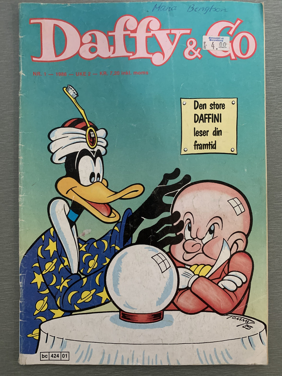 Daffy & Co nr. 1 - 1986. Tegneserieblad