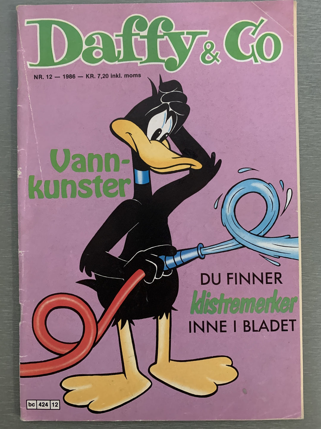 Daffy & Co nr. 12 - 1986. Tegneserieblad